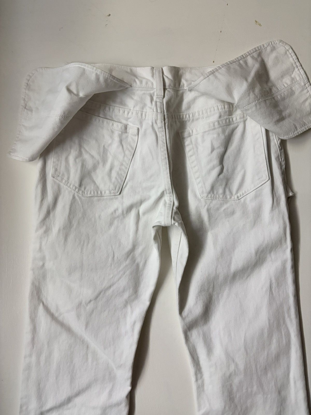 Helmut Lang Helmut Lang White Inside Out Denim Size US 28 / EU 44 - 4 Thumbnail