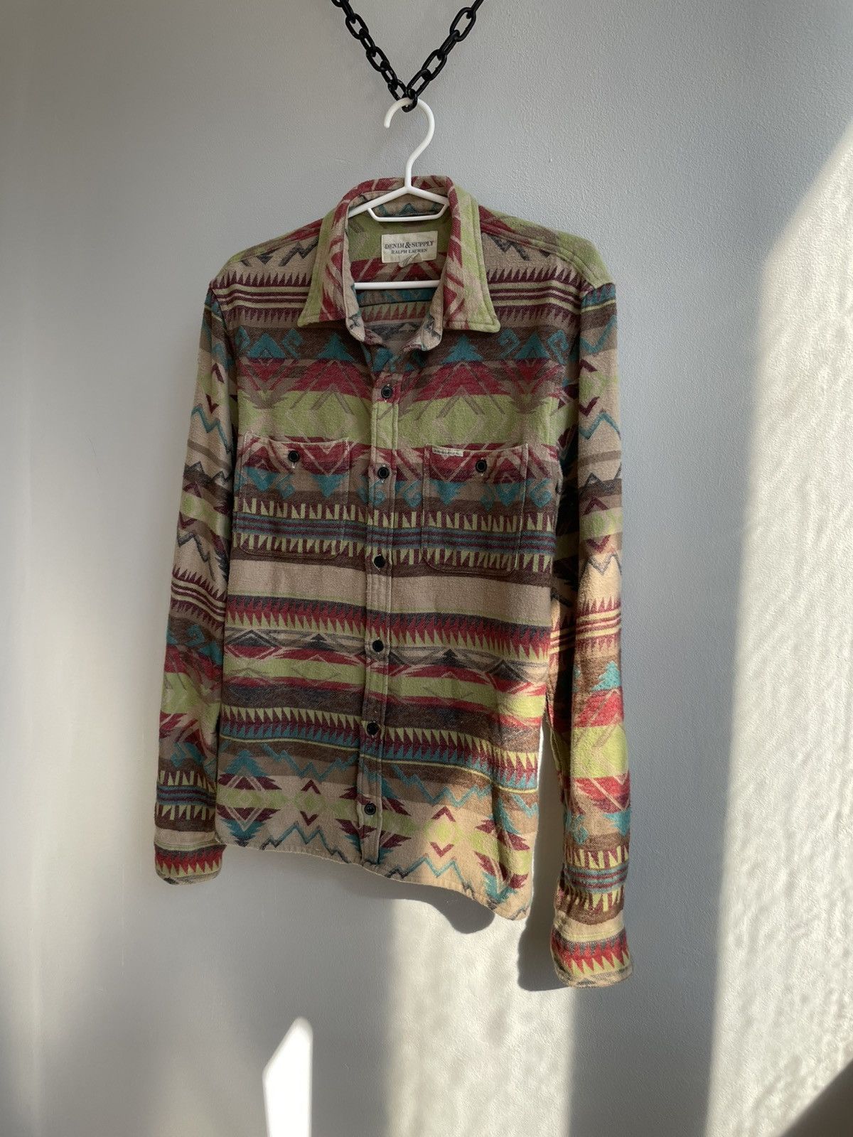 Denim & Supply Ralph Lauren Ralph Lauren Denim Supply Aztec Button Up shirt Overshirt Size US M / EU 48-50 / 2 - 2 Thumbnail