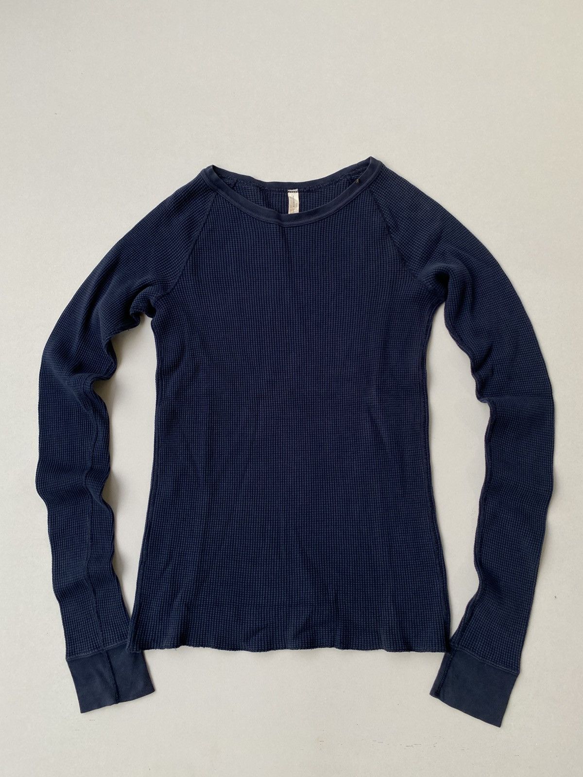 トップス archive number nine thermal top Numbernine Thermal Long Sleeve Shirt Faded Black Thermal LS