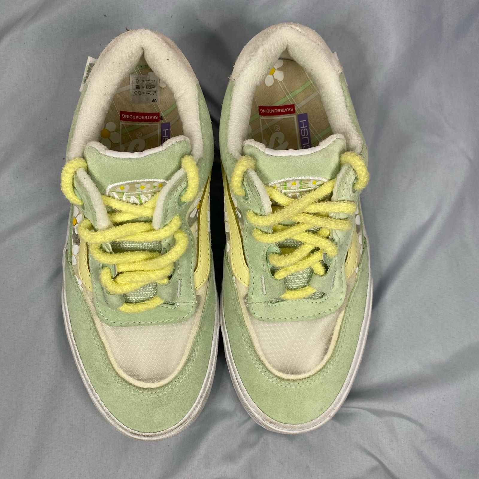 Vans VANS Flower Patterns Womens Plain Logo Low-Top Sneakers 5.5 Size US 5.5 / IT 35.5 - 4 Thumbnail