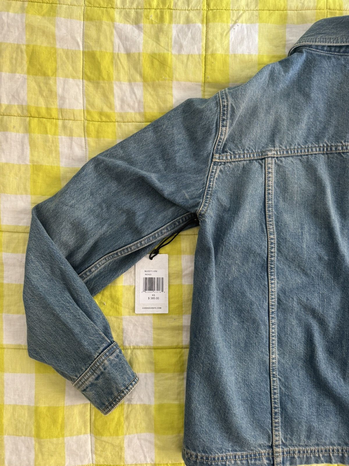 Corridor Corridor - Made in Italy Organic Cotton Denim Jacket XS NWT Size US XS / EU 42 / 0 - 22 Thumbnail