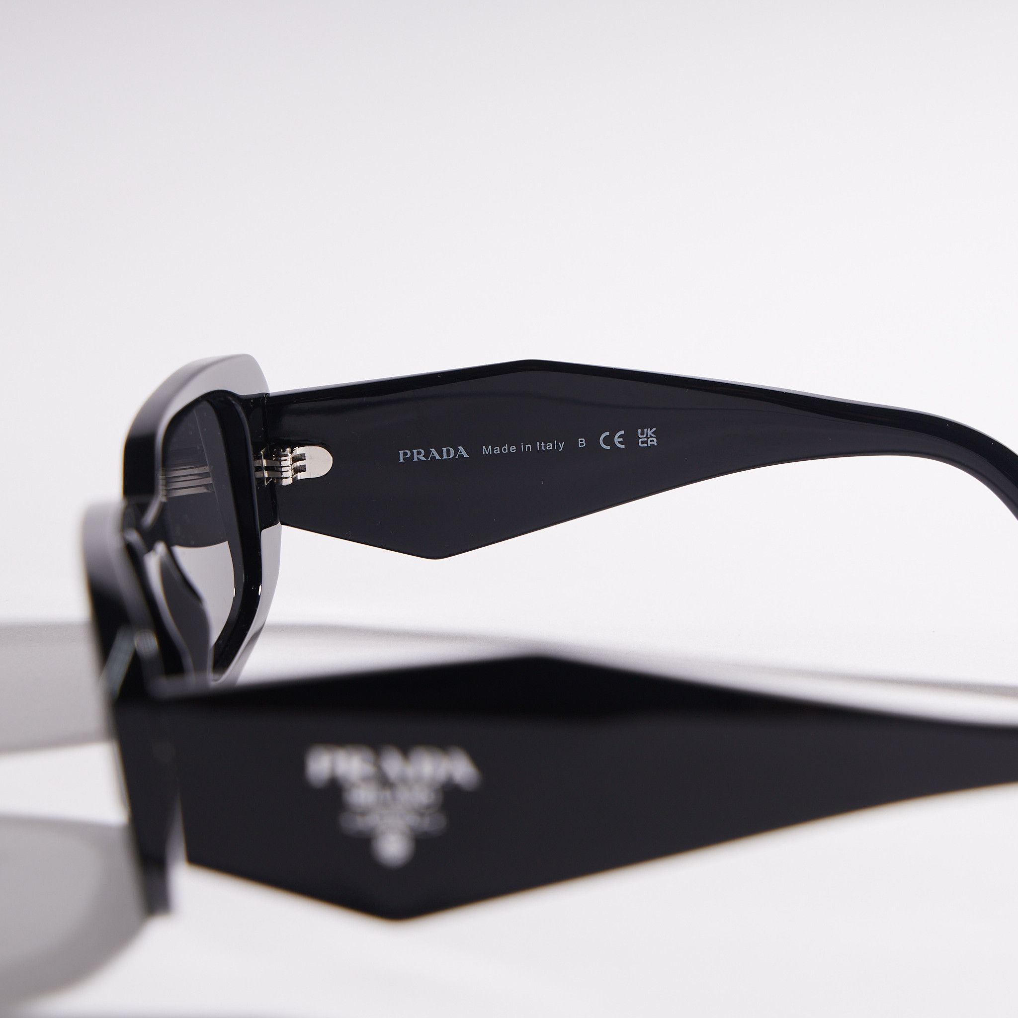 Prada PRADA OPR 17WS 1AB5S0 Sunglasses BLACK Size ONE SIZE - 5 Thumbnail