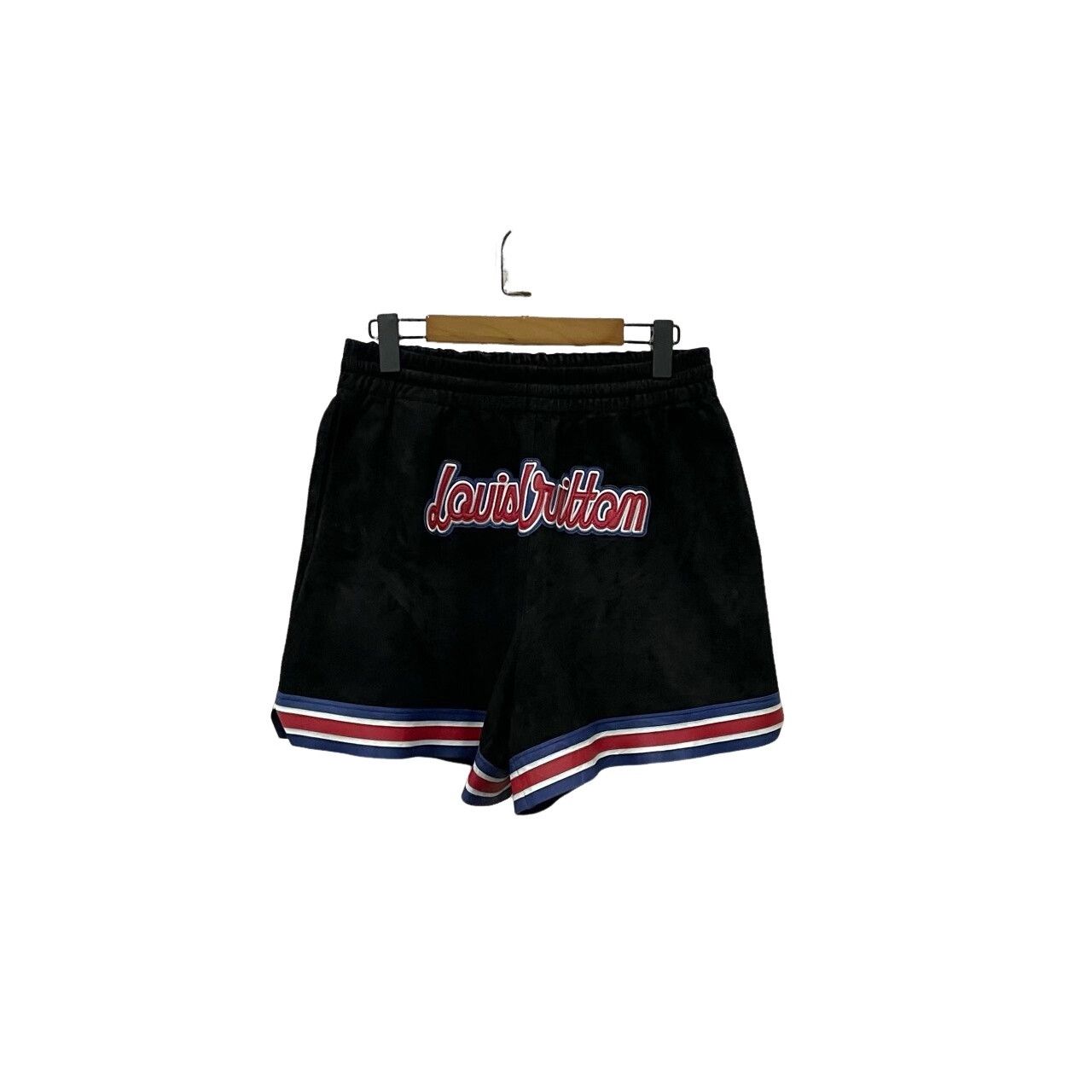 Louis Vuitton Louis Vuitton x NBA Suede Logo Shorts Size S Size US 30 / EU 46 - 1 Thumbnail
