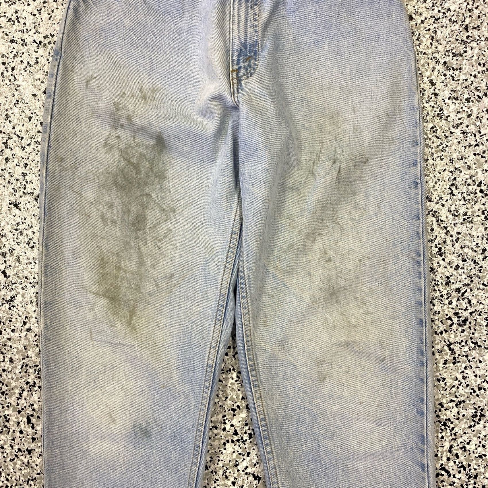 Levi's VINTAGE Levi's Jeans Mens 28 Regular 28x31 Blue 560 Loose Tapered Orange Tab Jeans Size US 28 / EU 44 - 2 Thumbnail