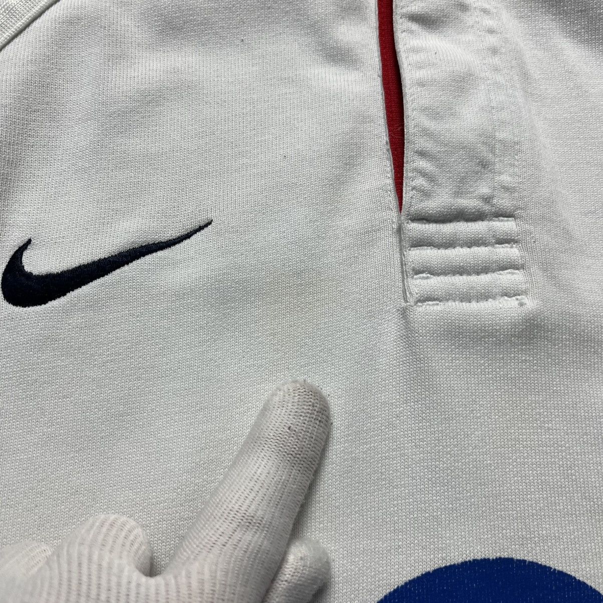 Nike Vintage Nike England Rugby League Polo Longsleeve Jersey Size US XXL / EU 58 / 5 - 14 Thumbnail