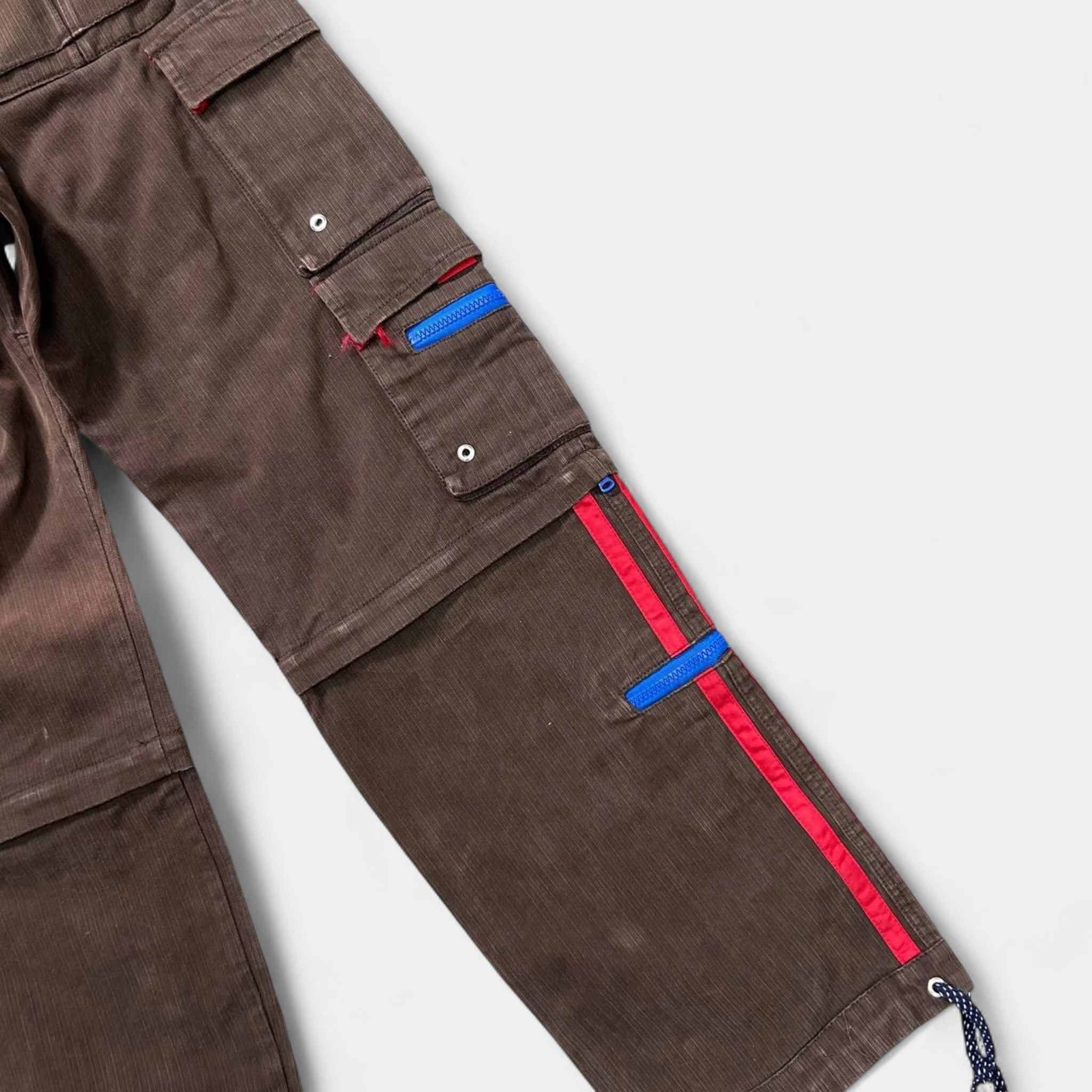 Dolce & Gabbana Dolce & Gabbana Corduroy Brown Cargo Pants Size US 30 / EU 46 - 4 Thumbnail