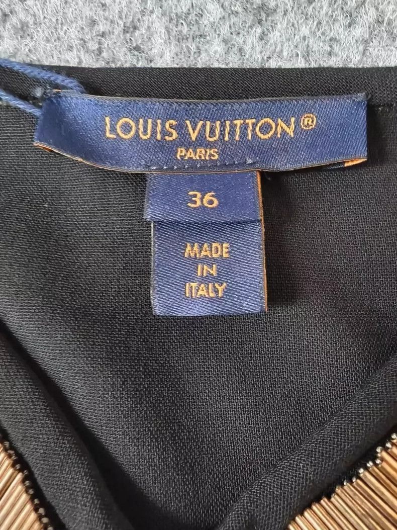 Louis Vuitton louis vuitton color block sleeveless dress-2507 Size US 36 / EU 52 - 4 Thumbnail
