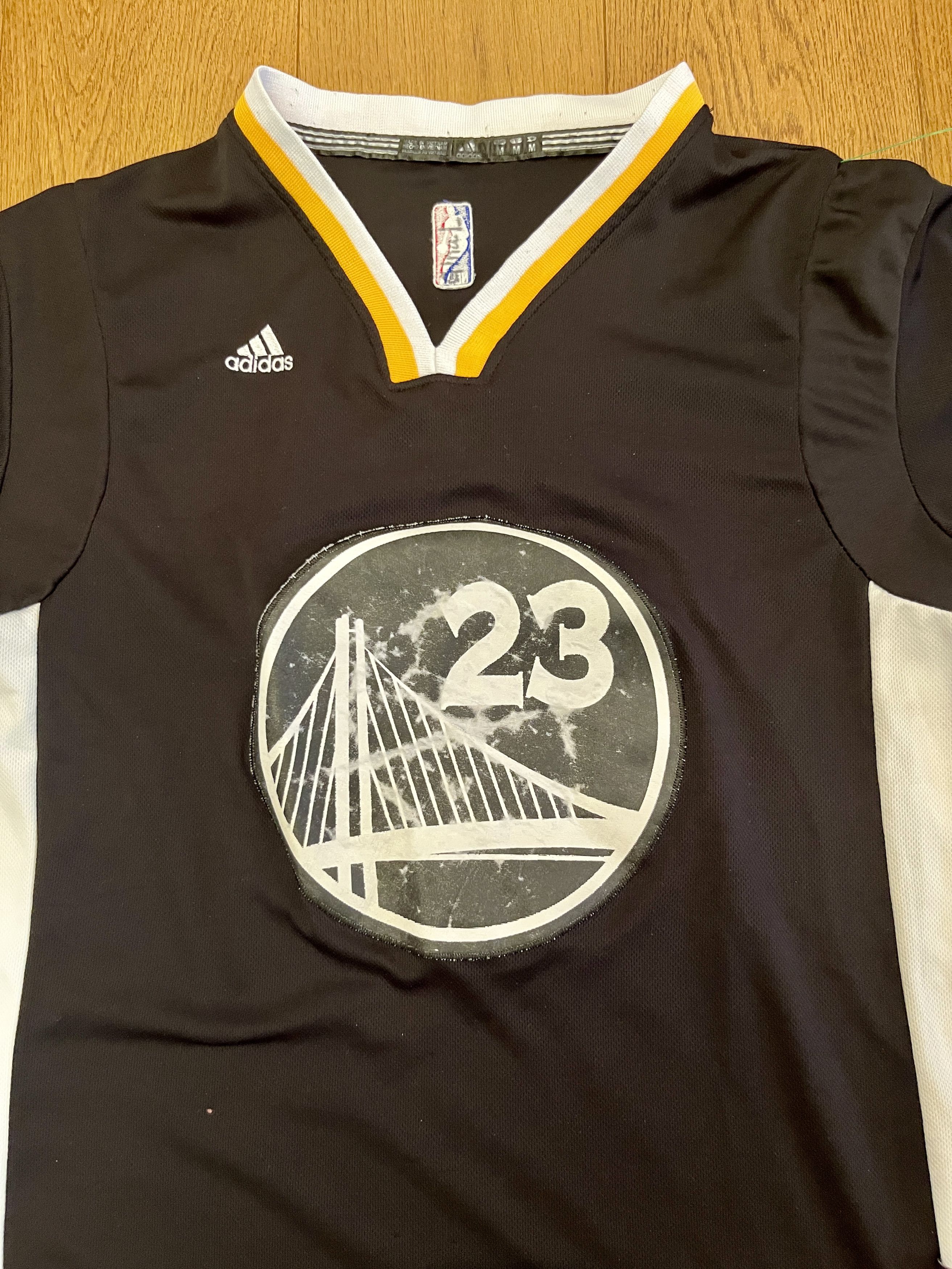Adidas Adidas NBA Draymond Green #23 Warriors Jersey Black Size M Size US M / EU 48-50 / 2 - 3 Thumbnail