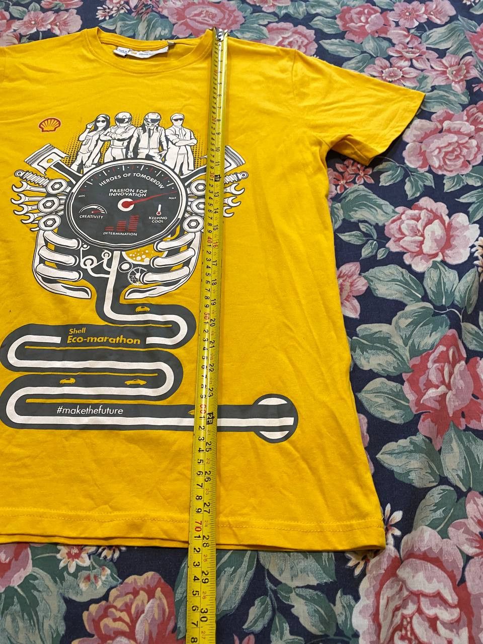 Marlboro Y2K Marlboro T-shirt yellow big print Vintage Size US M / EU 48-50 / 2 - 11 Thumbnail
