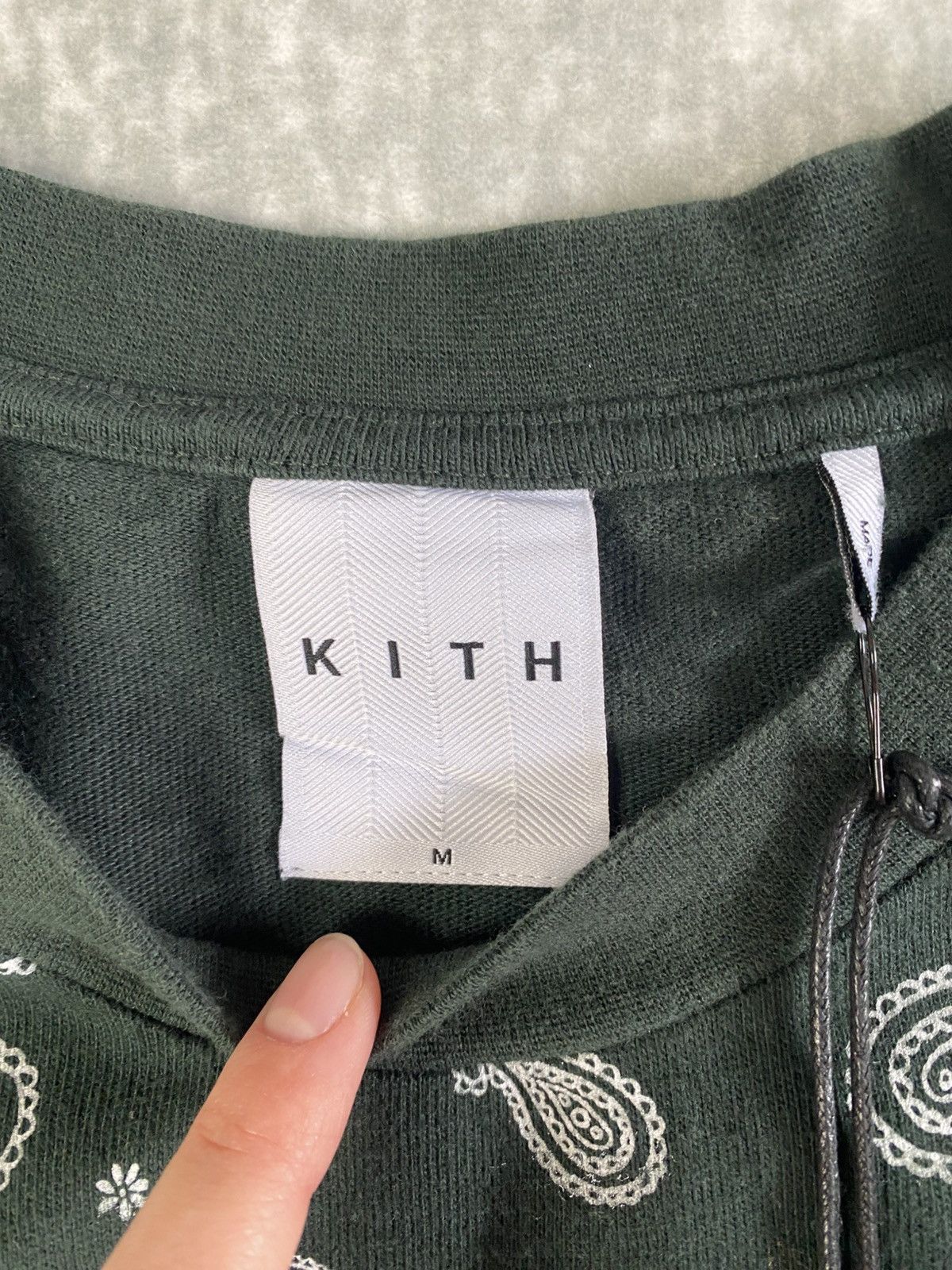 Kith Kith Paisley All-Over Print Heavyweight T- Shirt Size US M / EU 48-50 / 2 - 3 Thumbnail