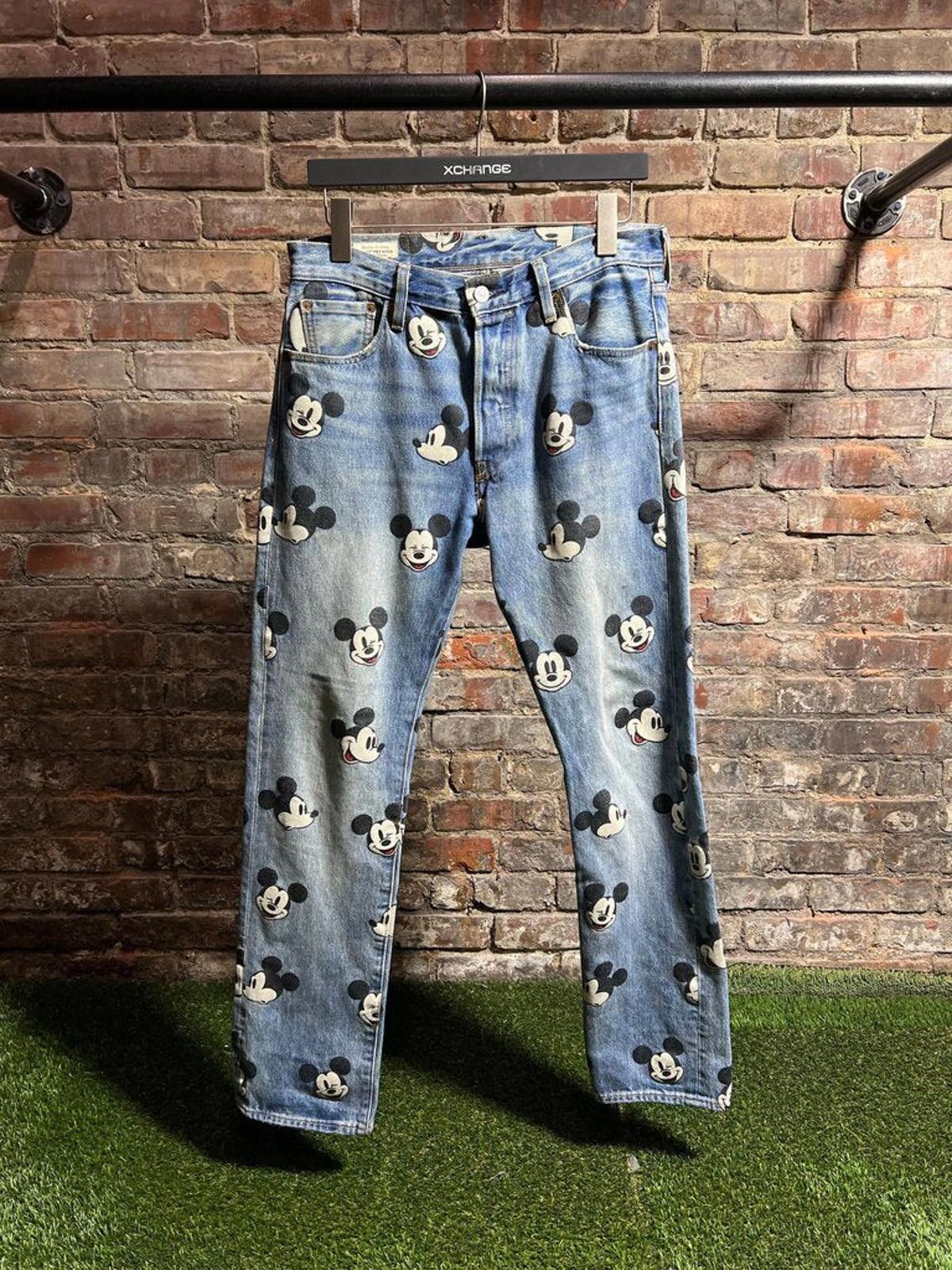 Levi's Mickey Mouse X Levi Denim Sz. 30 Size ONE SIZE - 1 Thumbnail