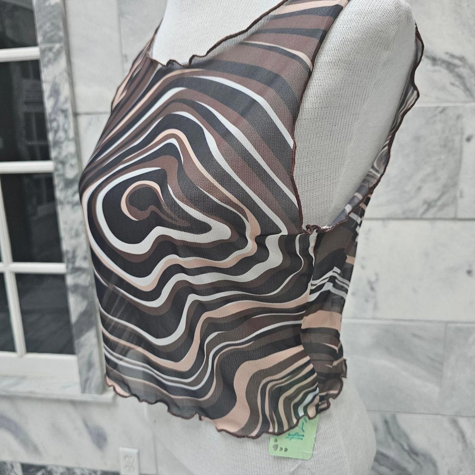 Other Sheer Sleeveless Women's Top Size M / US 6-8 / IT 42-44 - 3 Thumbnail
