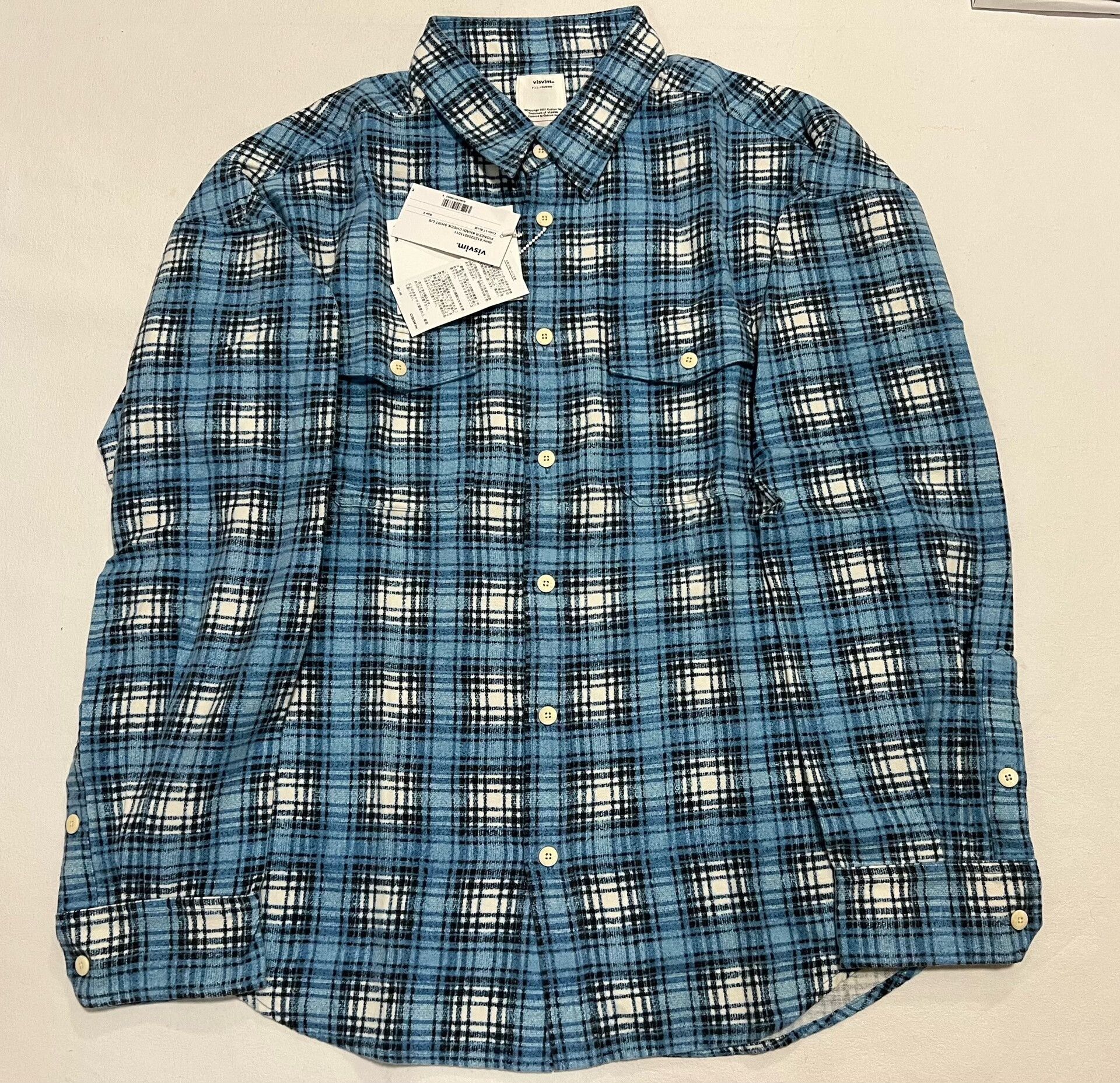 Visvim VISVIM 23AW PIONEER KHADI CHECK SHIRT Size US M / EU 48-50 / 2 - 1 Thumbnail
