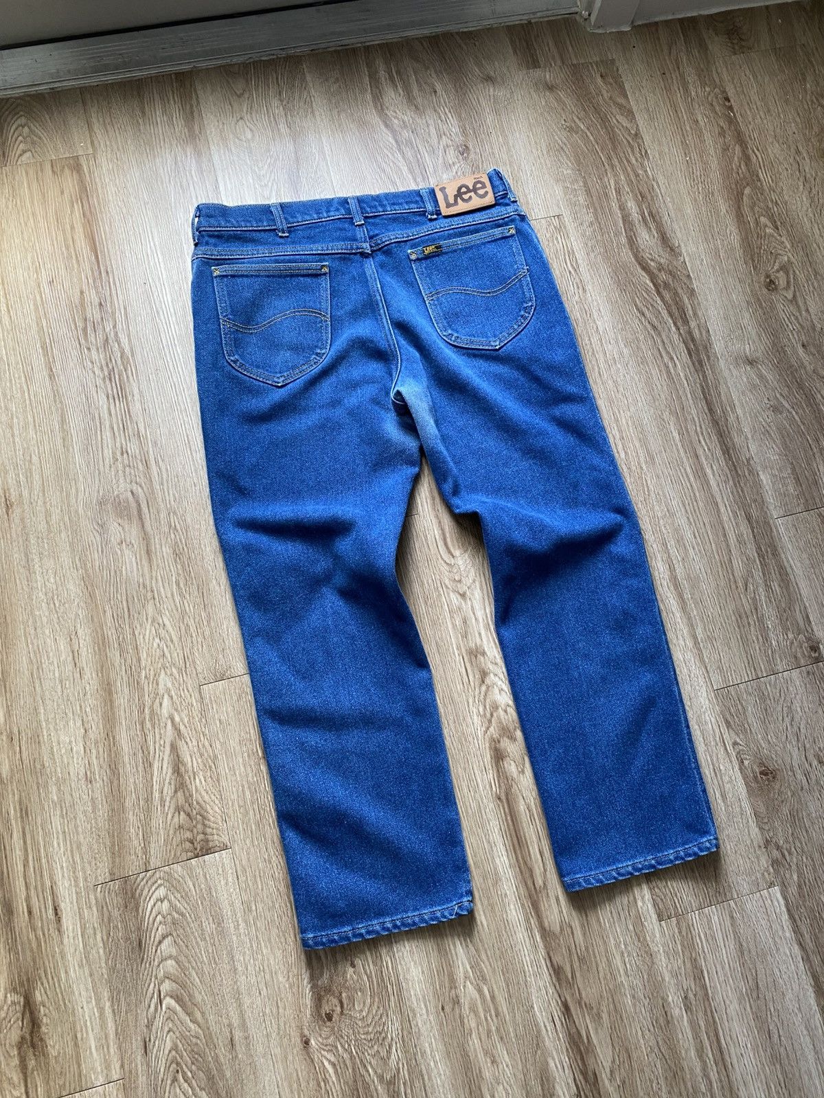 Lee True Vintage 80s Lee Denim Jeans Made in USA Size US 32 / EU 48 - 4 Thumbnail