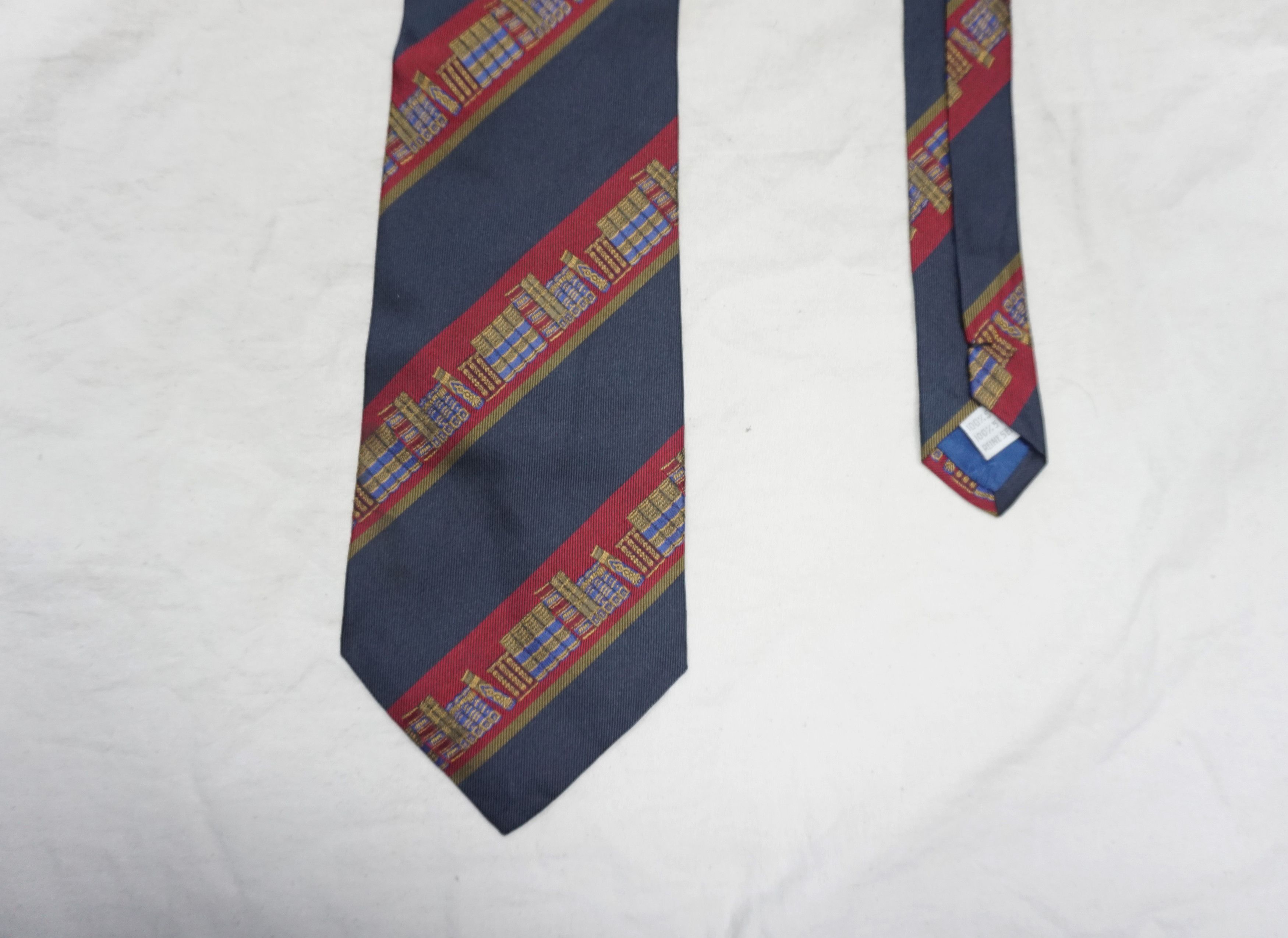 Moschino 90's Moschino Patterned Necktie Size ONE SIZE - 2 Thumbnail