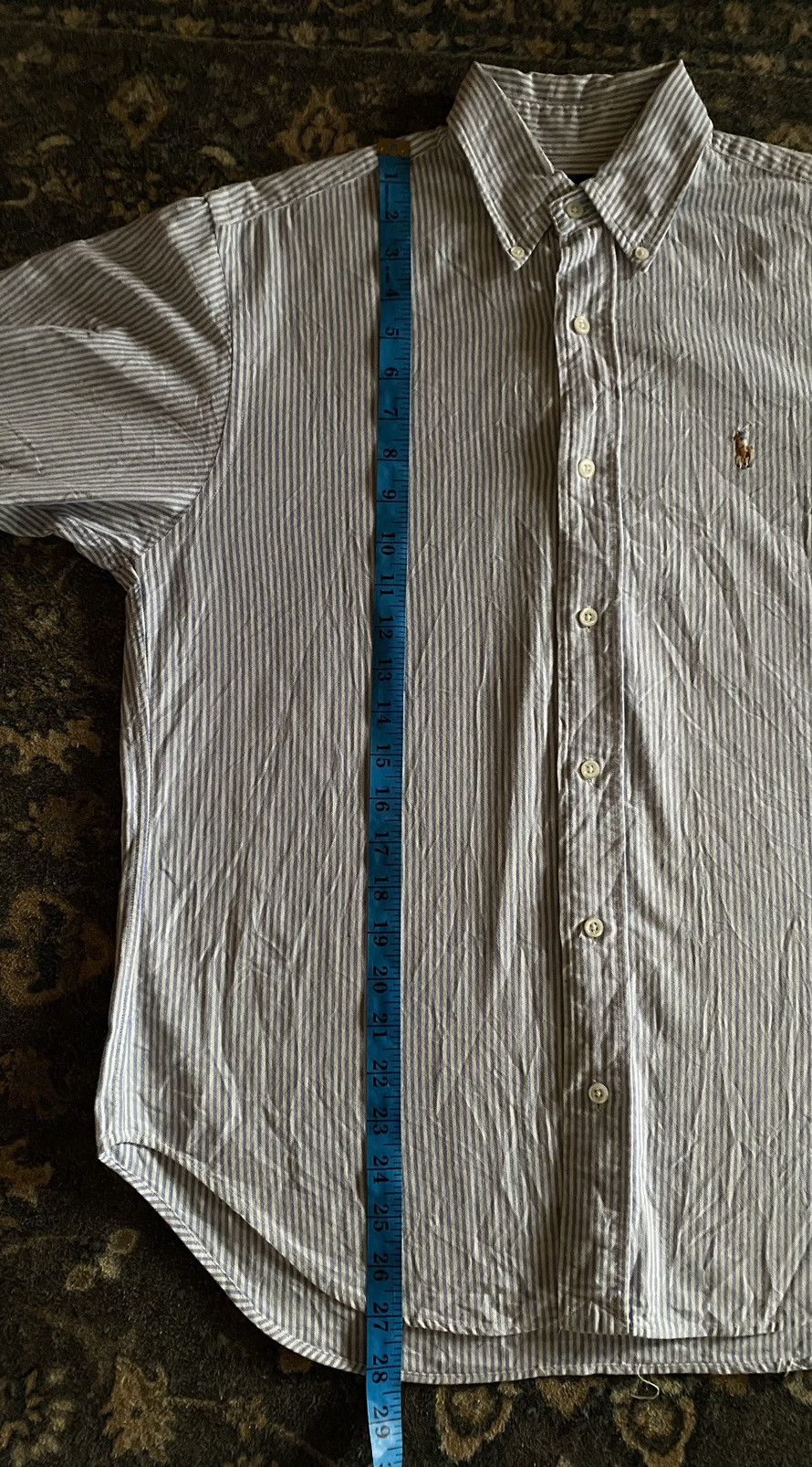Polo Ralph Lauren Vintage Ralph Lauren Striped Button up Long Sleeve Flannel Size US M / EU 48-50 / 2 - 9 Thumbnail