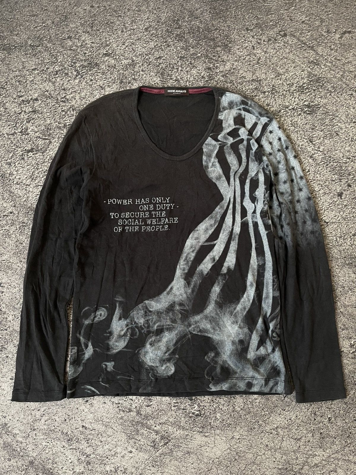 Japanese Brand Y2K Hideaways Ifsixwasnine longsleeve Size US M / EU 48-50 / 2 - 1 Thumbnail