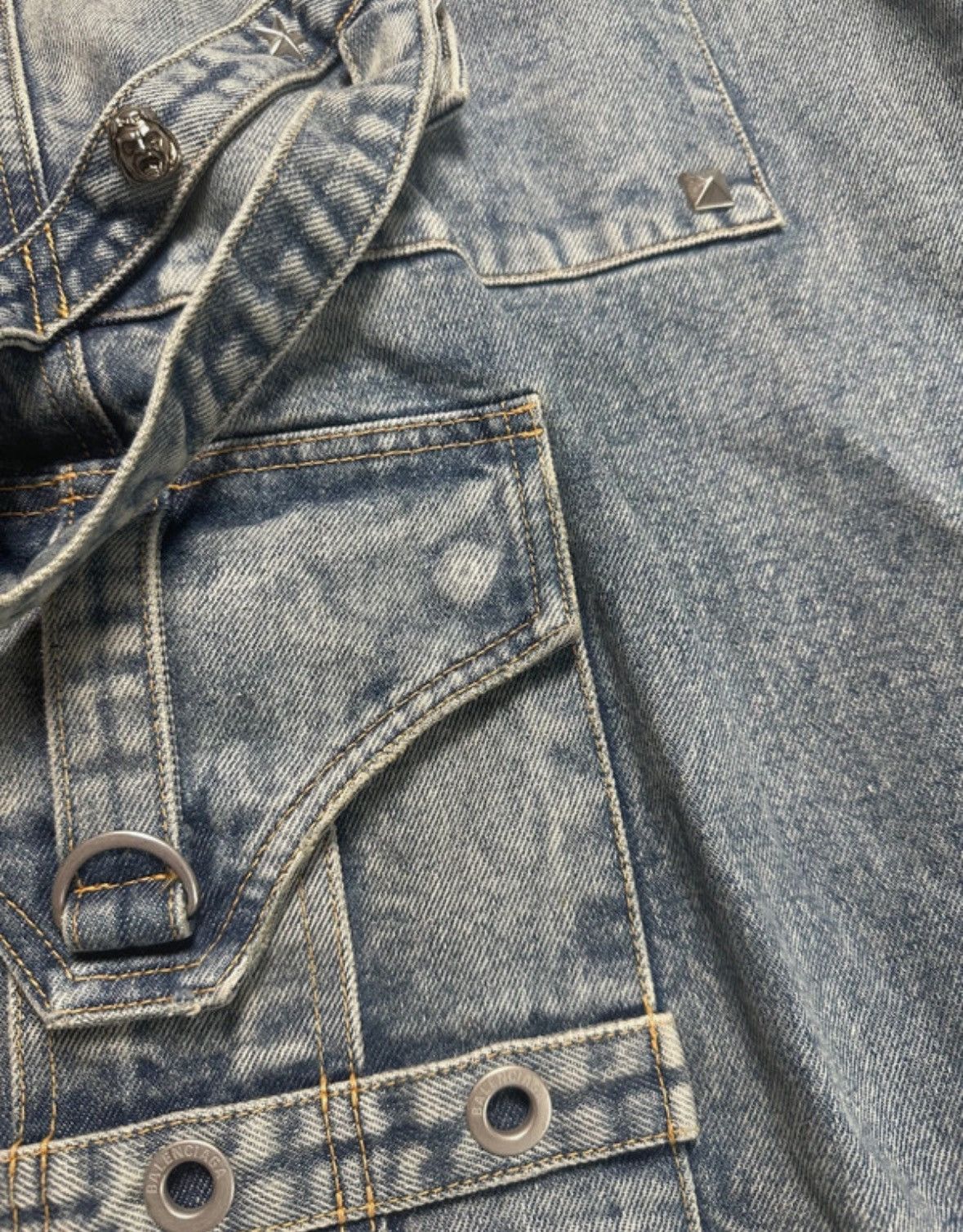 Balenciaga Balenciaga SS22 Raver denim 32 Size US 32 / EU 48 - 4 Thumbnail