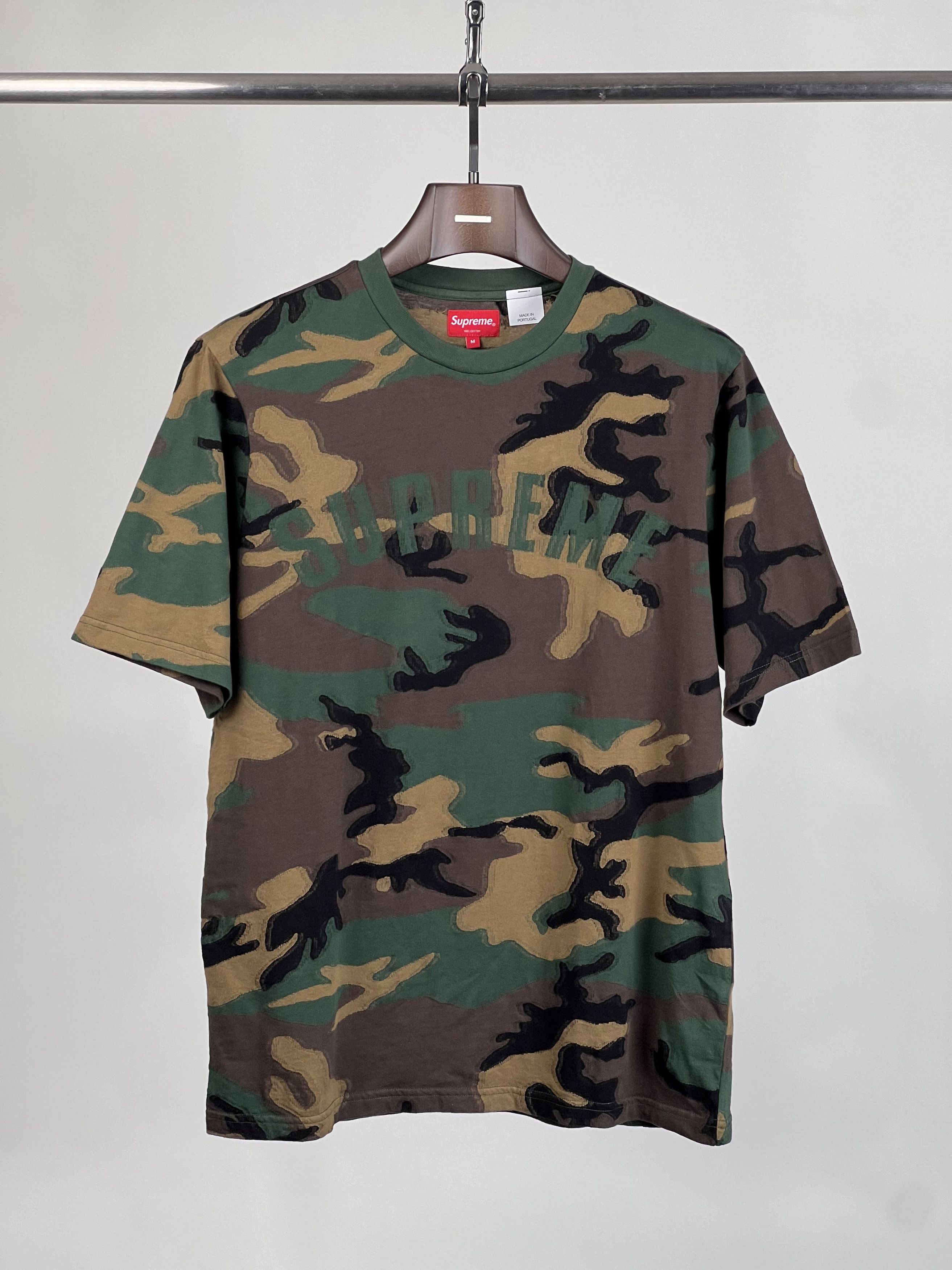 Supreme Supreme Capital S/S Top Woodland Camo | Grailed