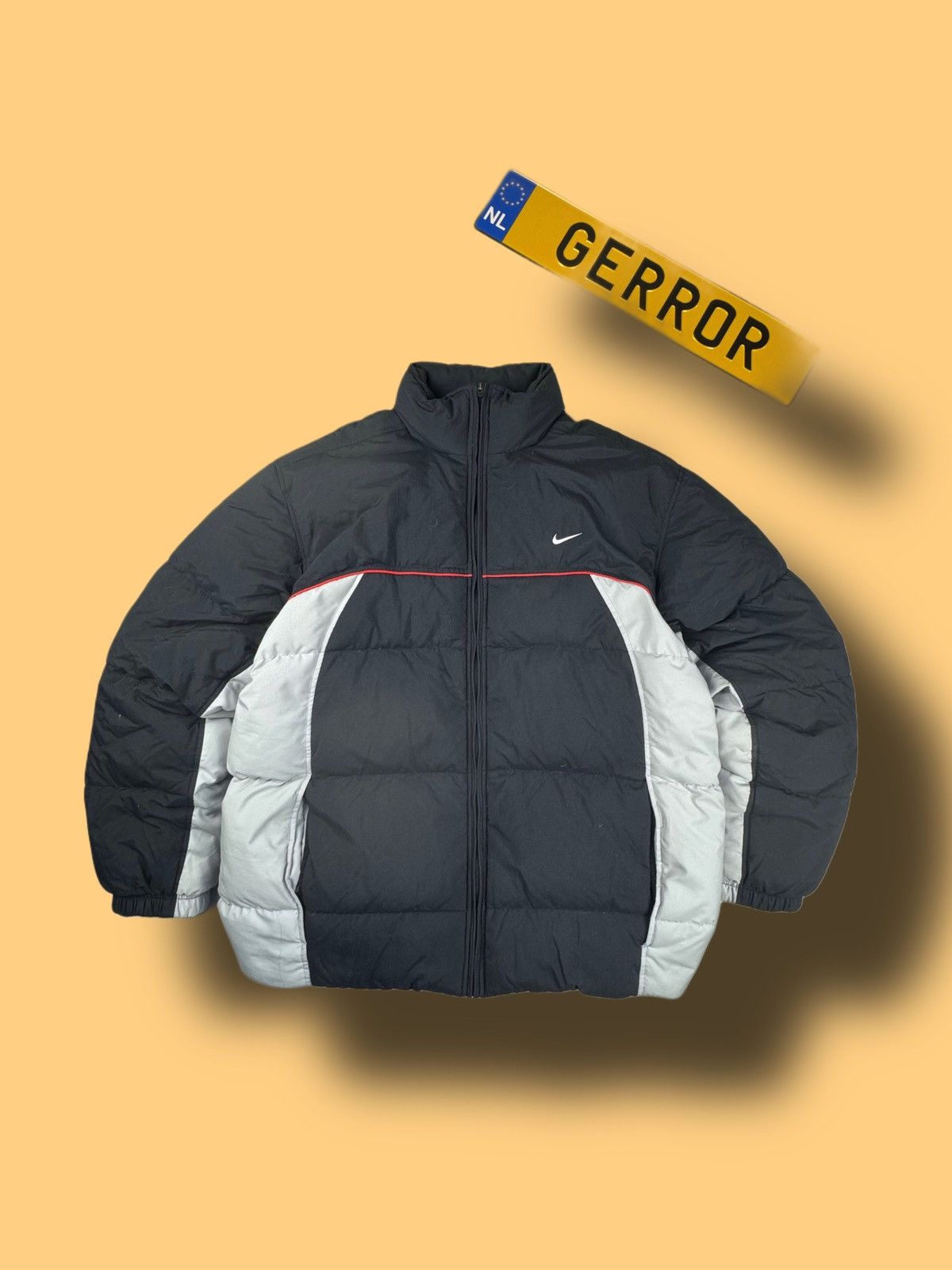 Nike × Nike ACG NIKE PUFFER DOWN BASIC LOGO OVERSIZE NYLON JACKET Size US L / EU 52-54 / 3 - 1 Thumbnail