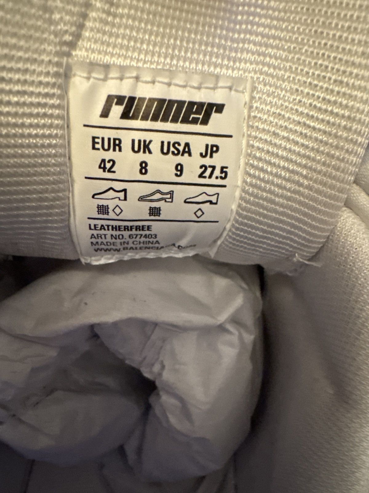 Balenciaga Balenciaga Runner Size US 9 / EU 42 - 6 Thumbnail