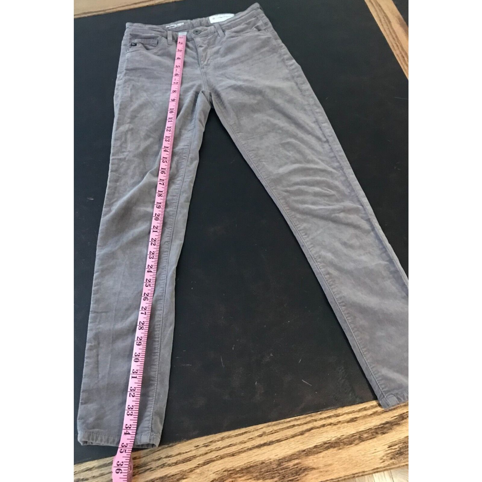 Anthropologie Anthropologie AG Adriano Goldschmied The Stevie Slim Brown Size 25" / US 0 / IT 36 - 7 Thumbnail