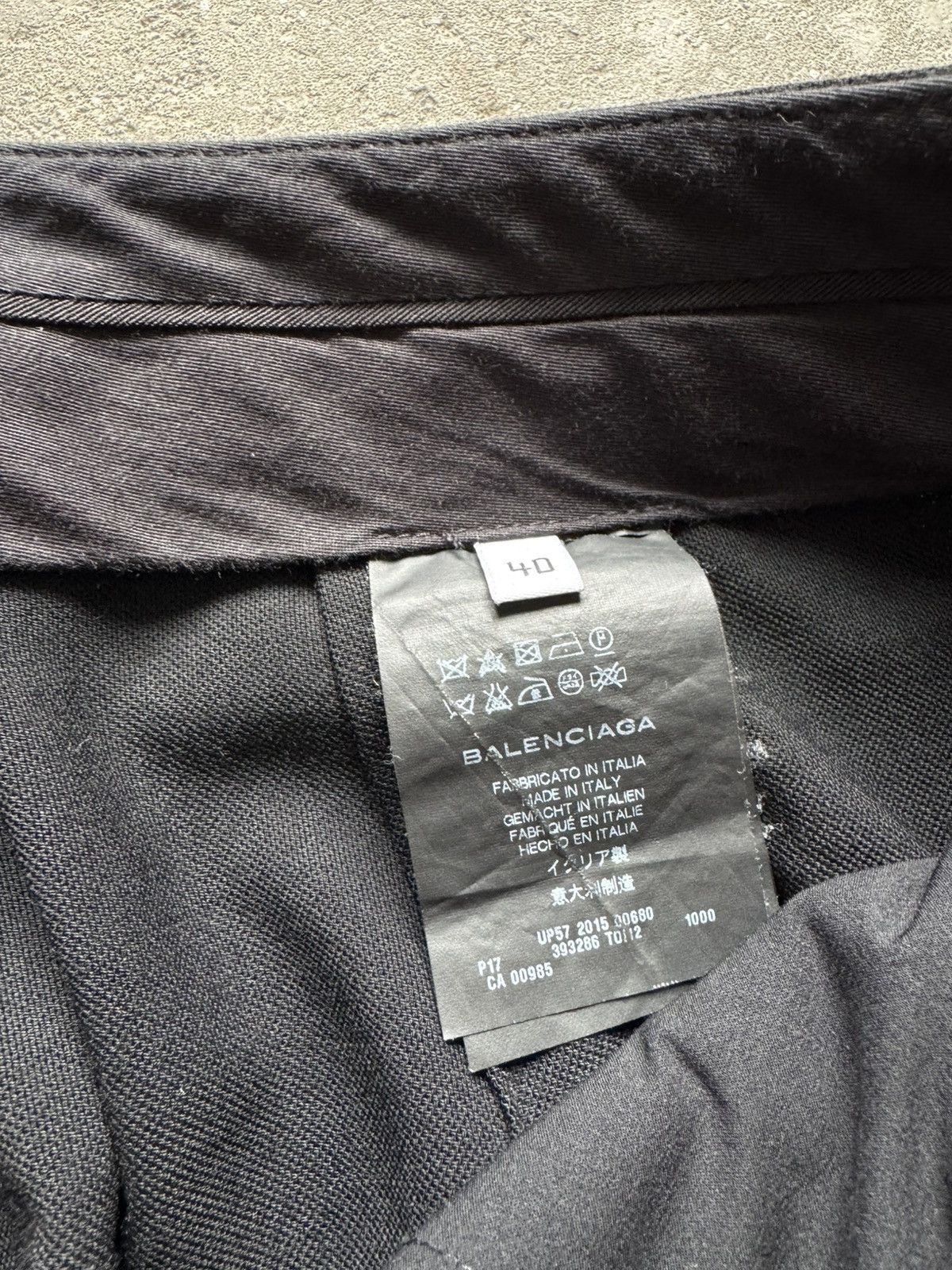Balenciaga Balenciaga Black Trousers Size 27" / US 4 / IT 40 - 6 Thumbnail