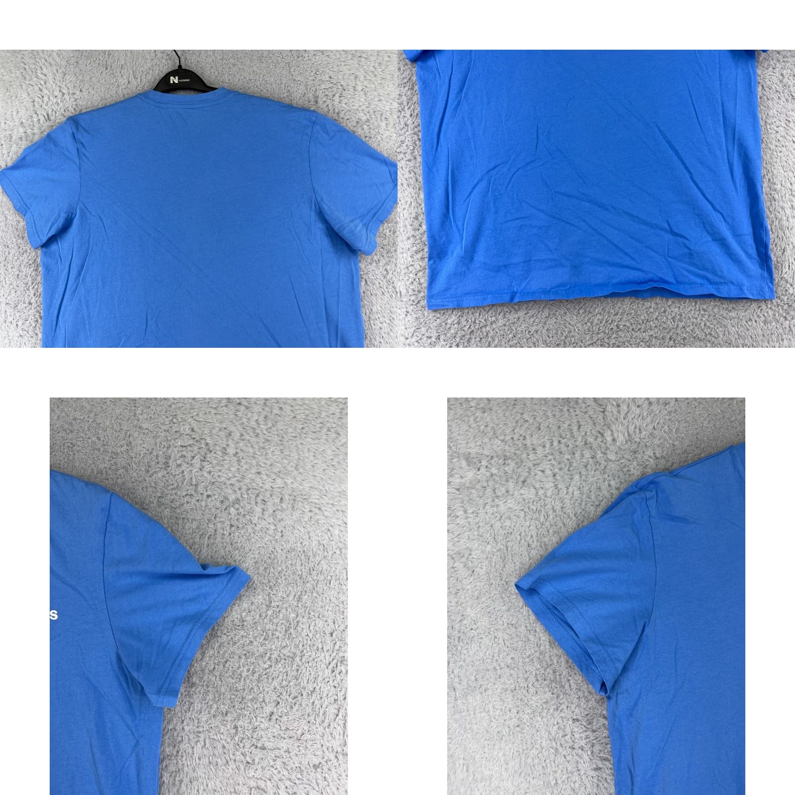 Adidas Adidas Shirt Mens XL Blue Short Sleeve Crew Neck Cotton Logo Size US XL / EU 56 / 4 - 8 Thumbnail