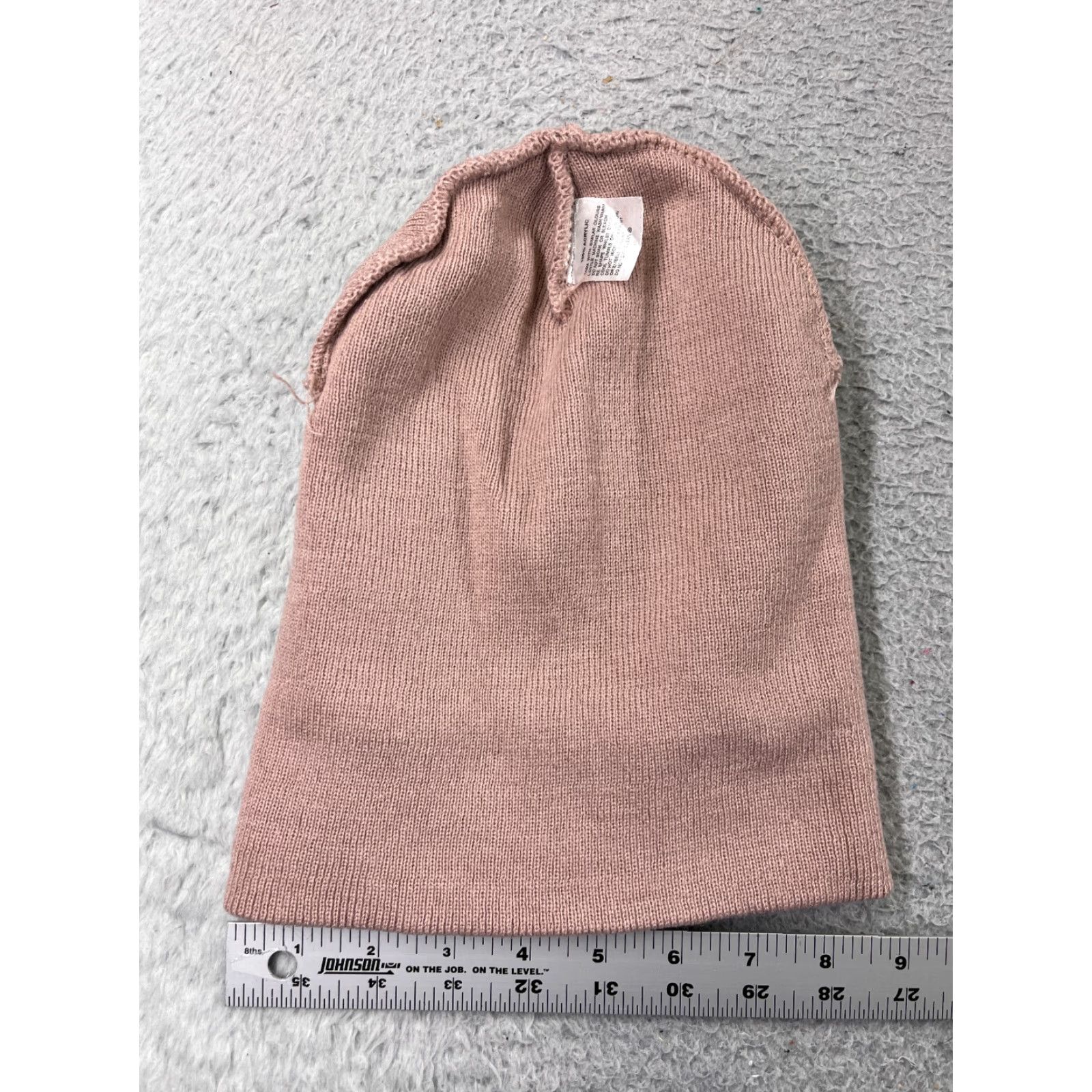 Pinko Furtalk Beanie Hats One Size Pink Knit 100% Acrylic Wool Ski Womens Beanie Mens? Size ONE SIZE - 5 Thumbnail