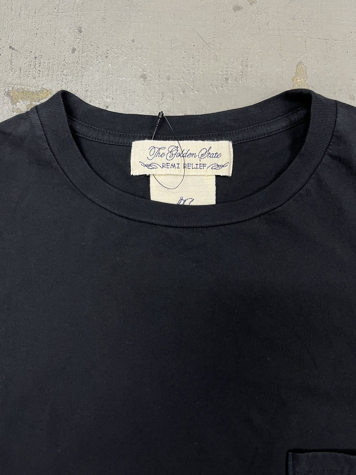 Remi Relief Washed Remi Relief Pocket Tshirt With Side Navajo Pendant Size US S / EU 44-46 / 1 - 3 Thumbnail