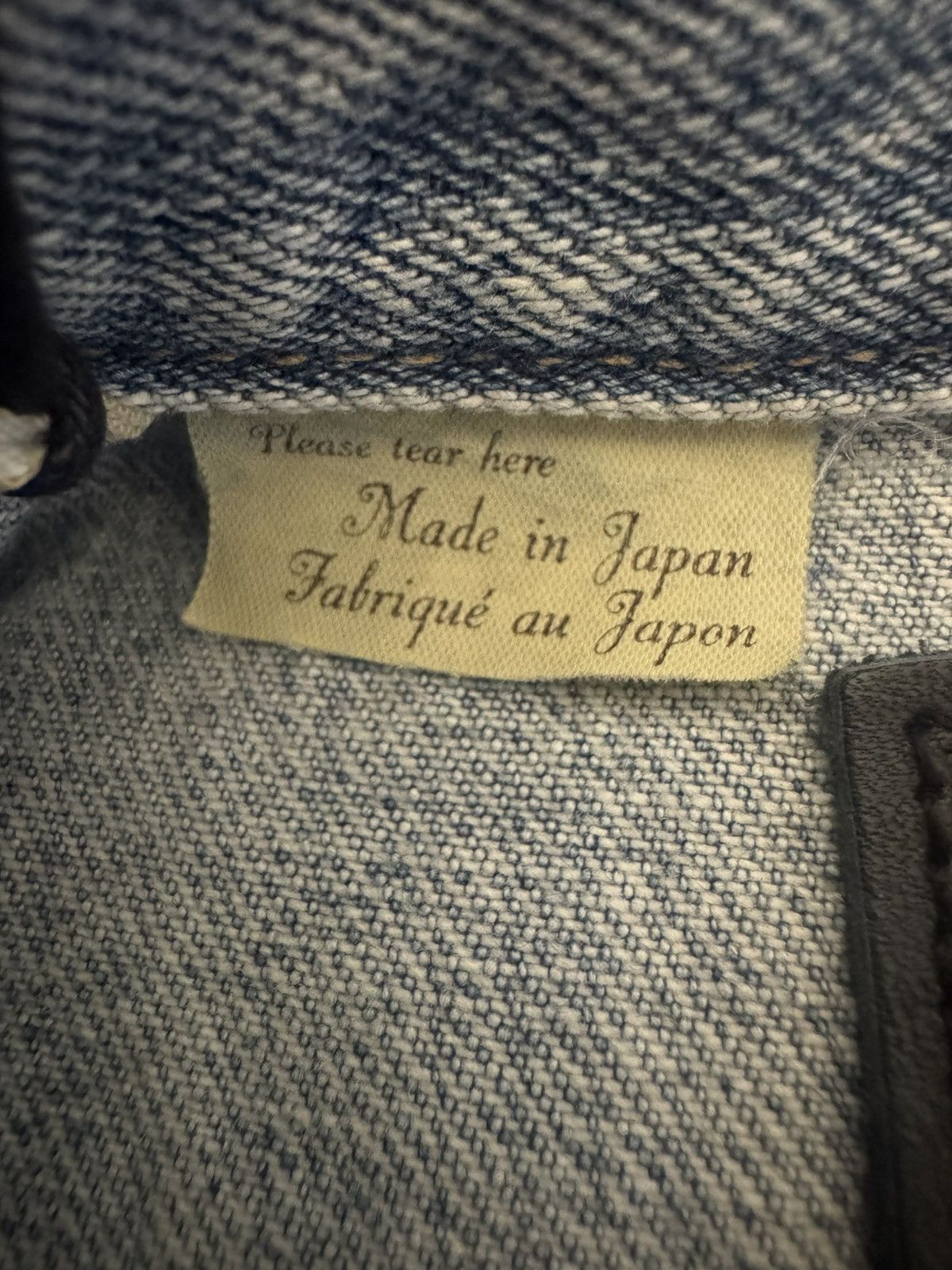 Levi's Made & Crafted Levi’s Made in Japan Utility Trucker Distressed Rare 539$ Size US M / EU 48-50 / 2 - 5 Thumbnail