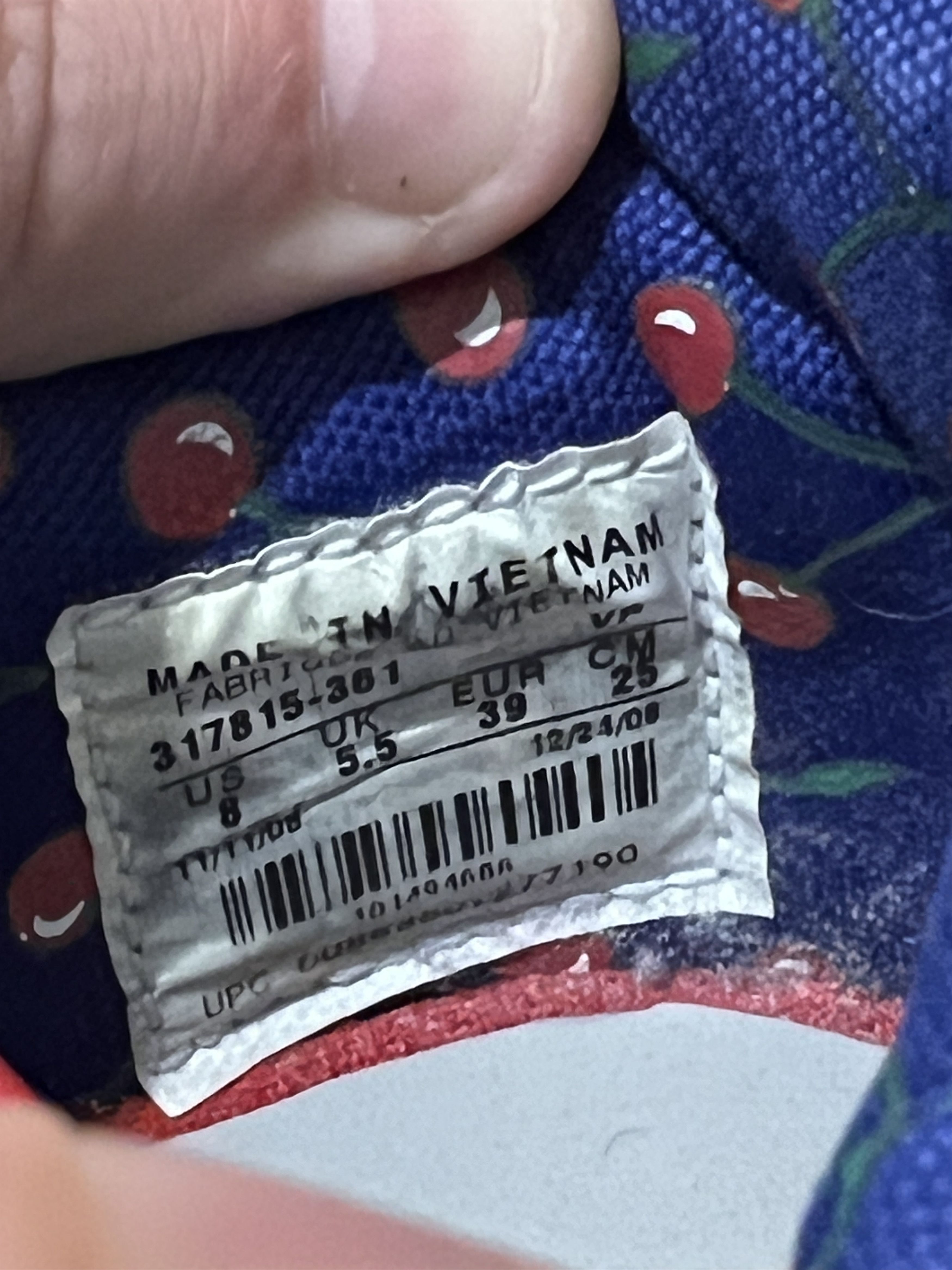 Nike × Vintage Shoes Nike Dunk Cherry x Paul Marrot Argentina 2009 Woman Size US 8 / IT 38 - 10 Thumbnail