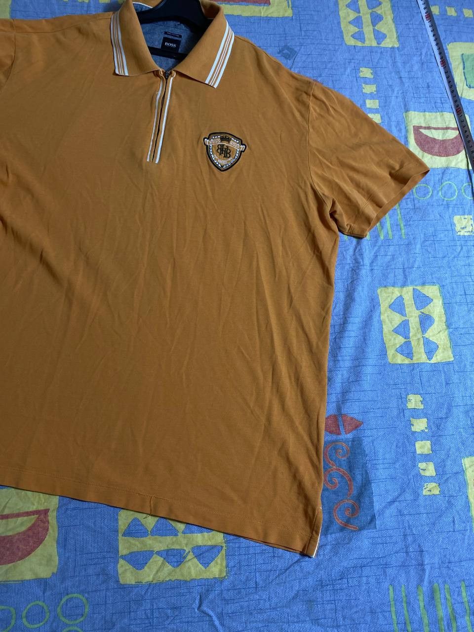 Hugo Boss × Vintage Hugo Boss tee grey big logo Size US XXL / EU 58 / 5 - 6 Thumbnail
