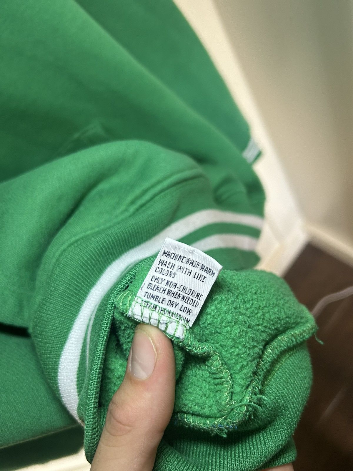 Polo Ralph Lauren Vintage Polo Ralph Lauren big pony button neck hoodie Size US XL / EU 56 / 4 - 11 Thumbnail