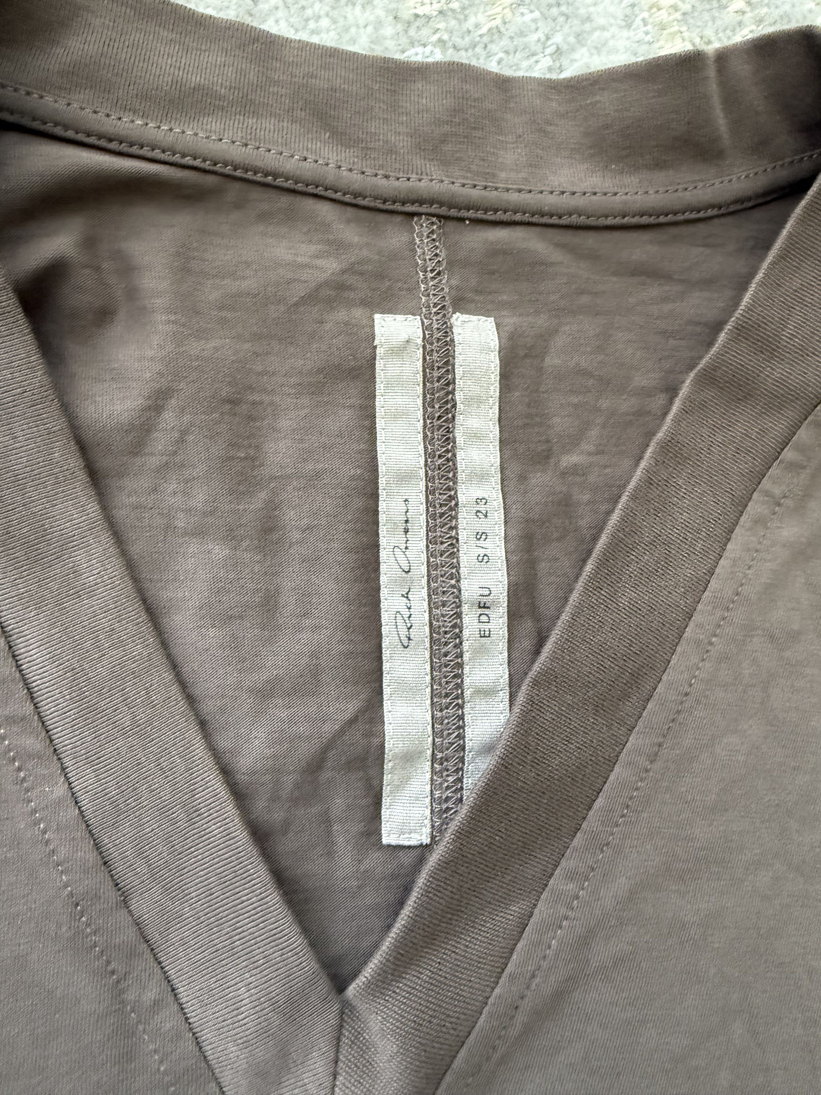 Rick Owens Rick Owens Khaki Oversize T-shirt Size US M / EU 48-50 / 2 - 4 Thumbnail
