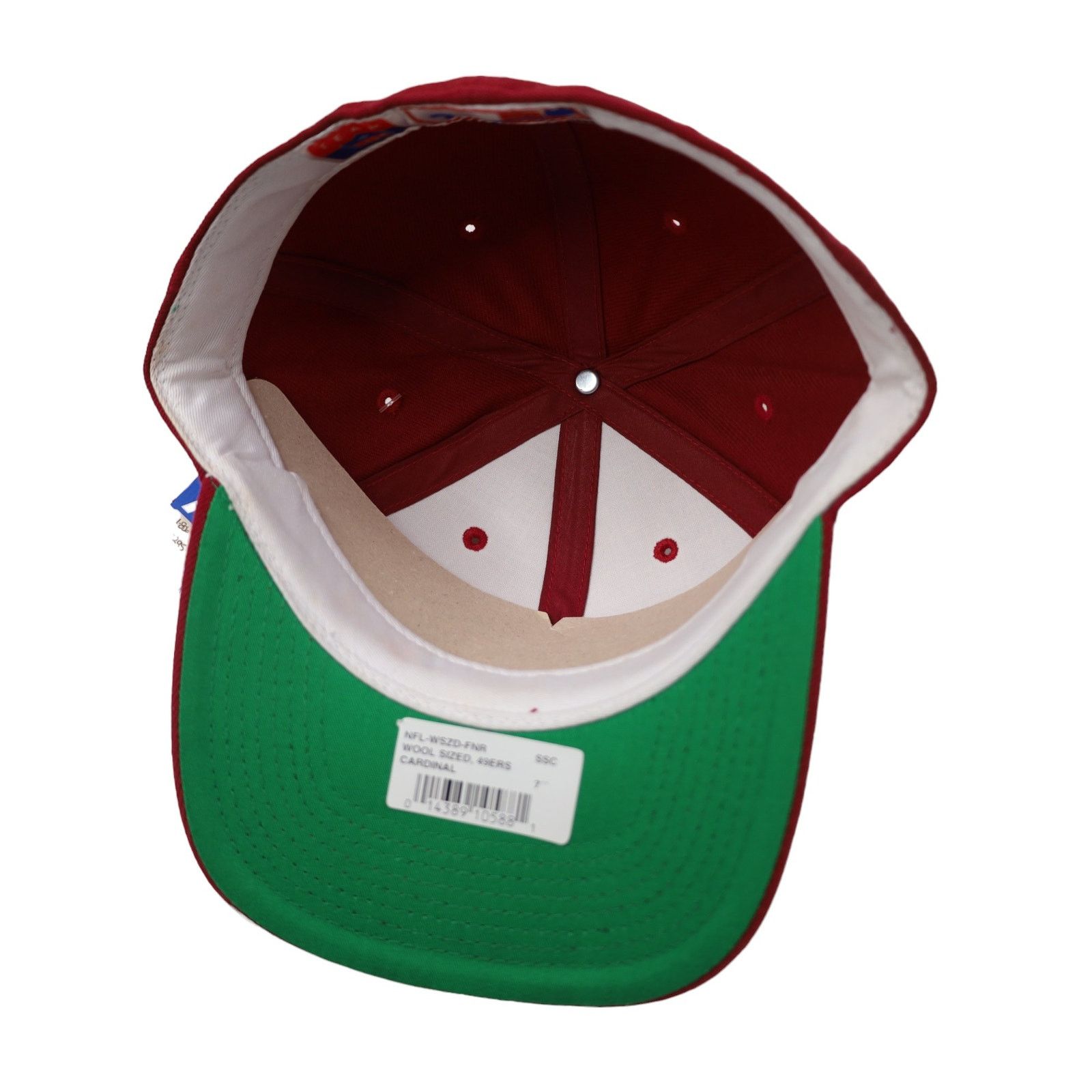 Sports Specialties × Vintage Vintage NWT Sport Specialties San Francisco 49ers Fitted Cap Size ONE SIZE - 6 Thumbnail