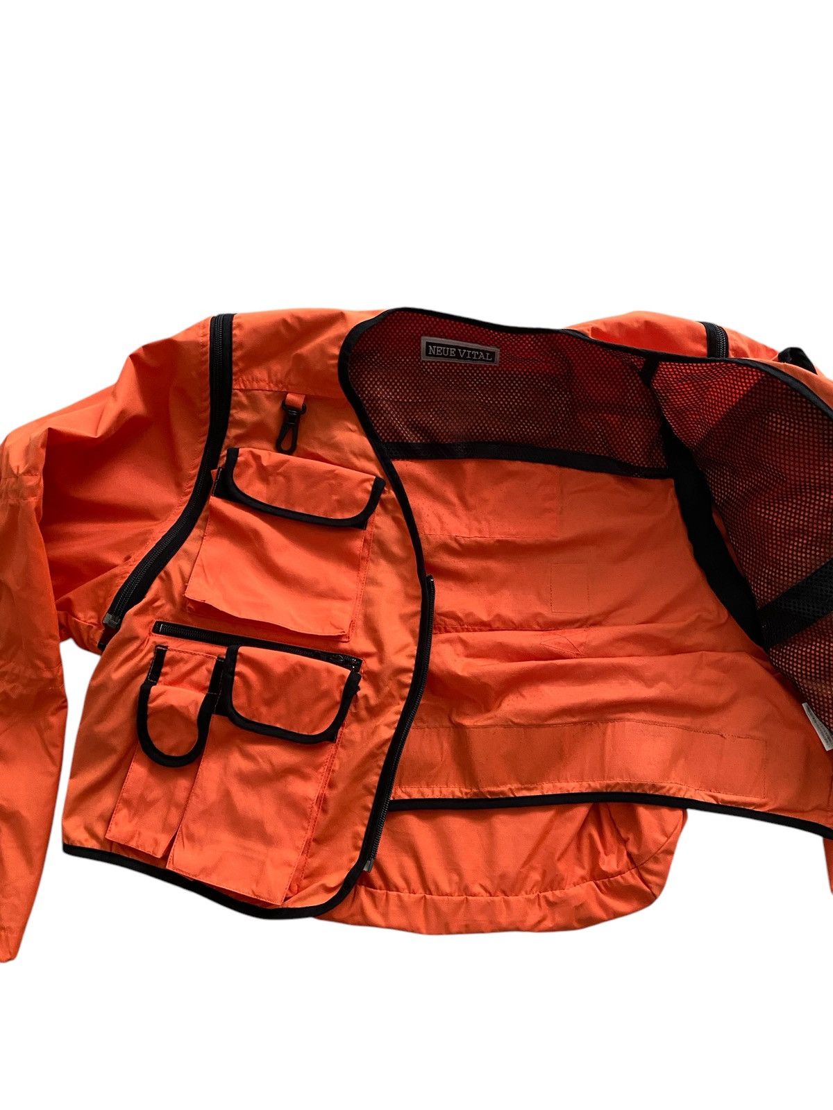 Hysteric Glamour × Issey Miyake × Japanese Brand NEUE VITAL jacket Parachute 6 pocket + backpack nice design Size US M / EU 48-50 / 2 - 9 Thumbnail