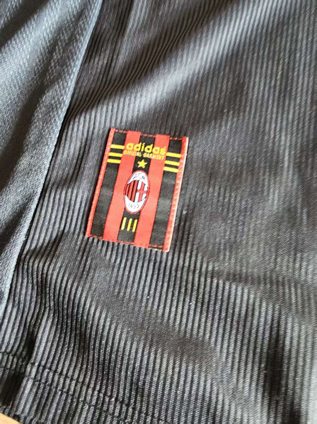 Other Vintage 98 99 AC Milan Jersey Away Black Size US XL / EU 56 / 4 - 5 Thumbnail