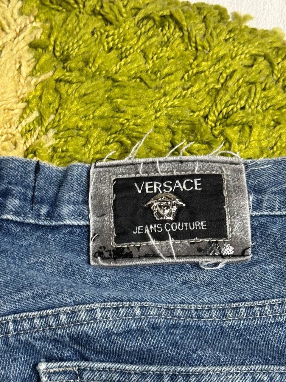 Versace × Versace Jeans Couture × Vintage Versace Jeans Couture Pants Streetwear Vintage Logo Y2K Size US 32 / EU 48 - 13 Thumbnail