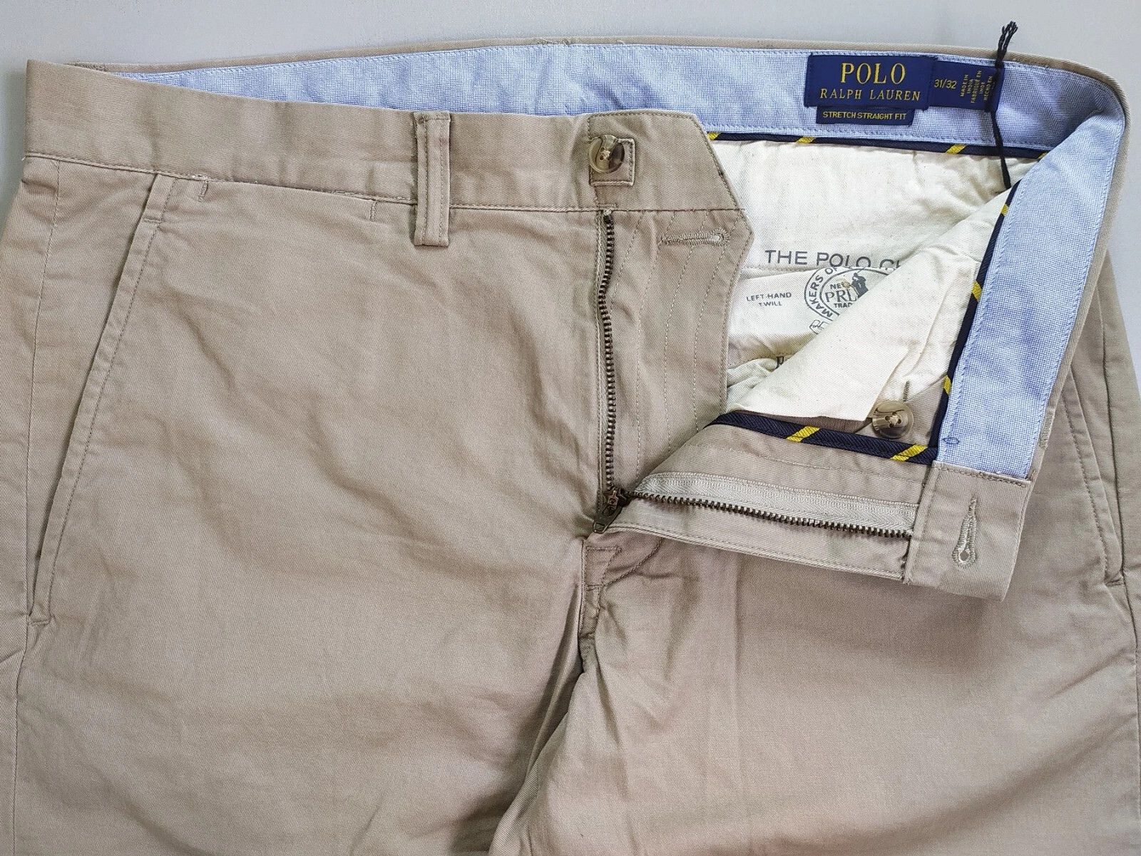 Polo Ralph Lauren Polo Ralph Lauren Stretch Straight Fit Chino Pant FTP 0160 Size US 31 - 5 Thumbnail