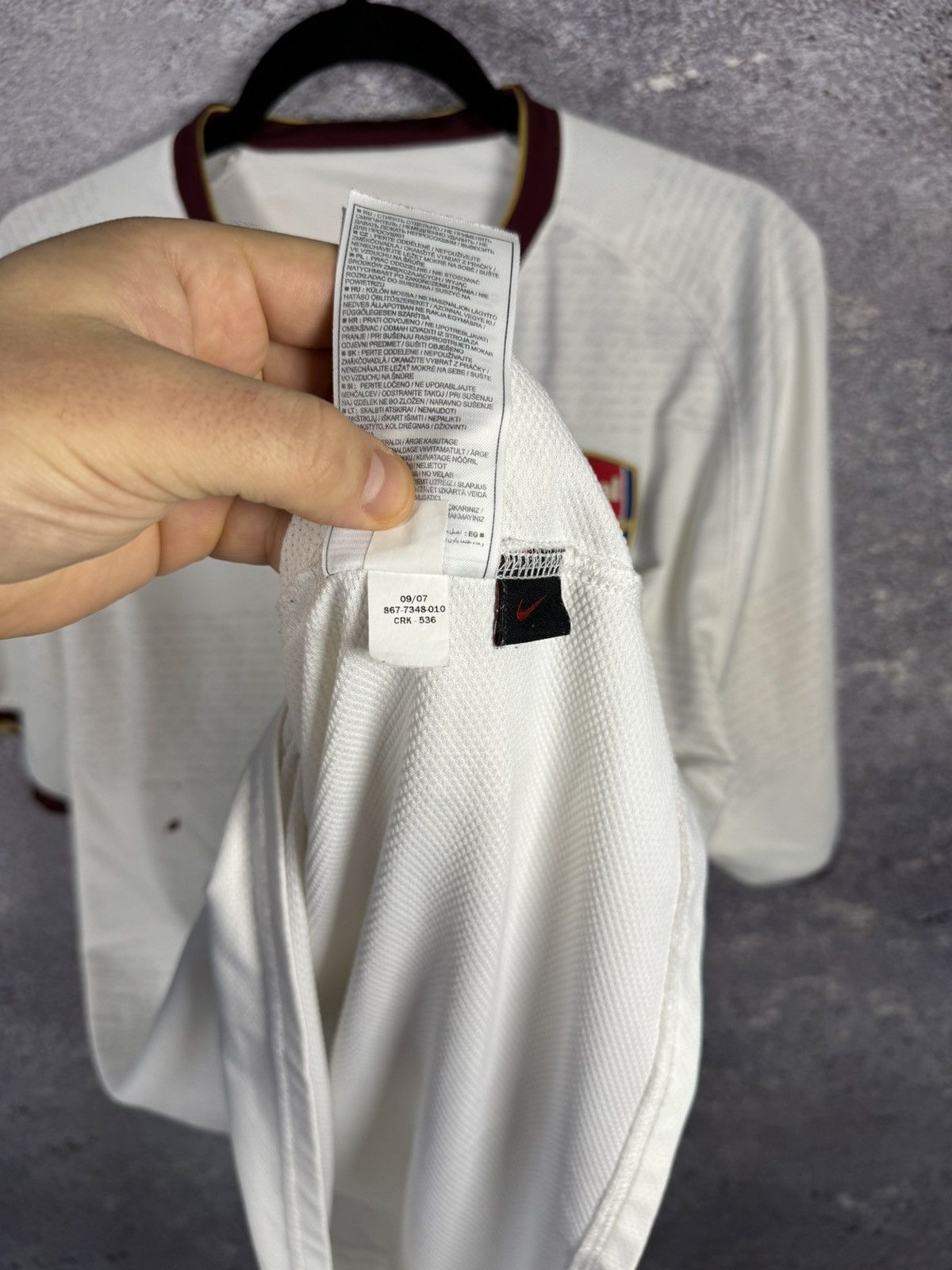 Nike × Vintage Vintage Arsenal 2007/08 Away Nike Soccer Jersey Blokcore XL Size US XL / EU 56 / 4 - 11 Thumbnail