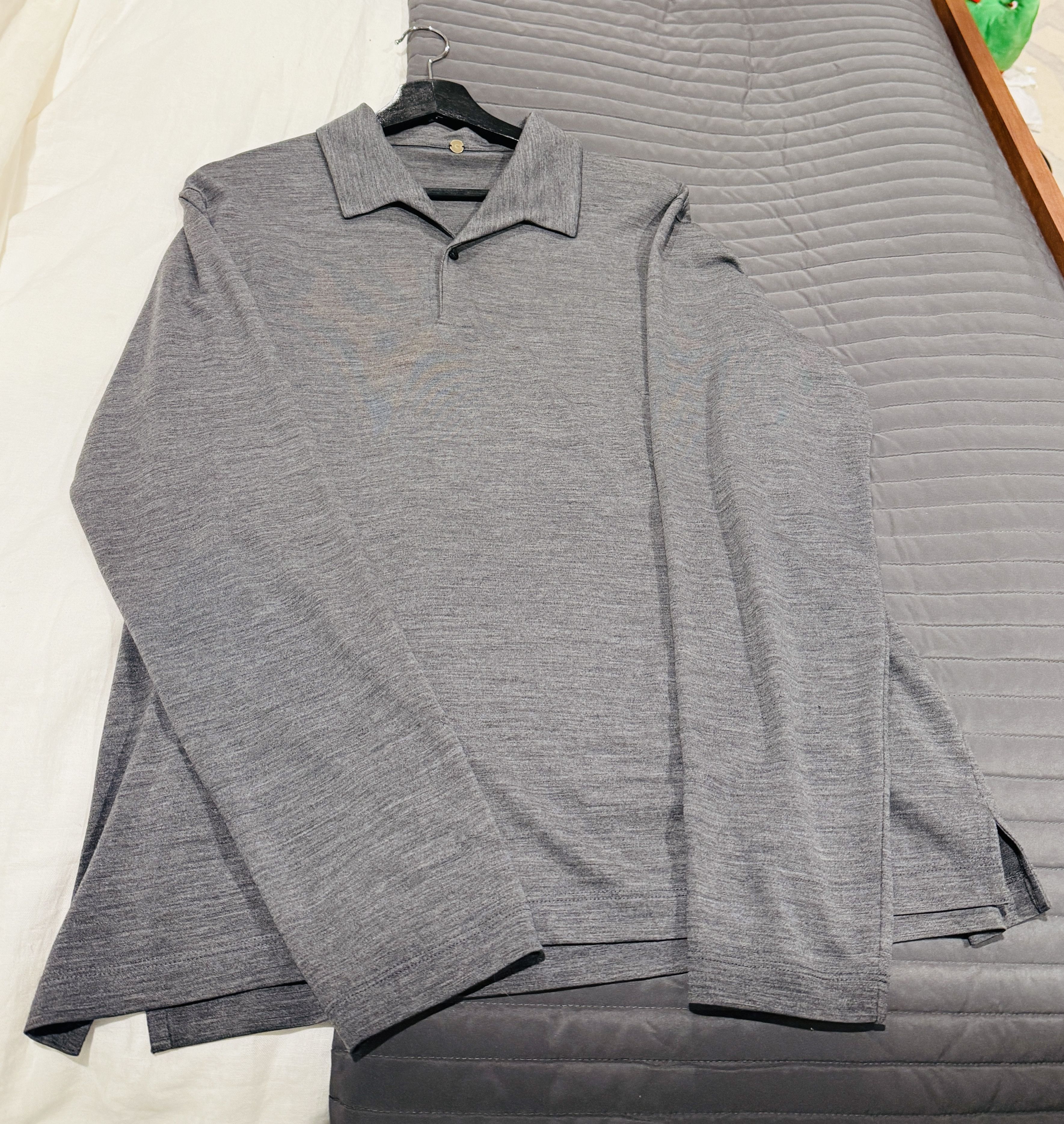 Caruso Caruso Mélange Wool Polo Shirt Size US L / EU 52-54 / 3 - 3 Thumbnail