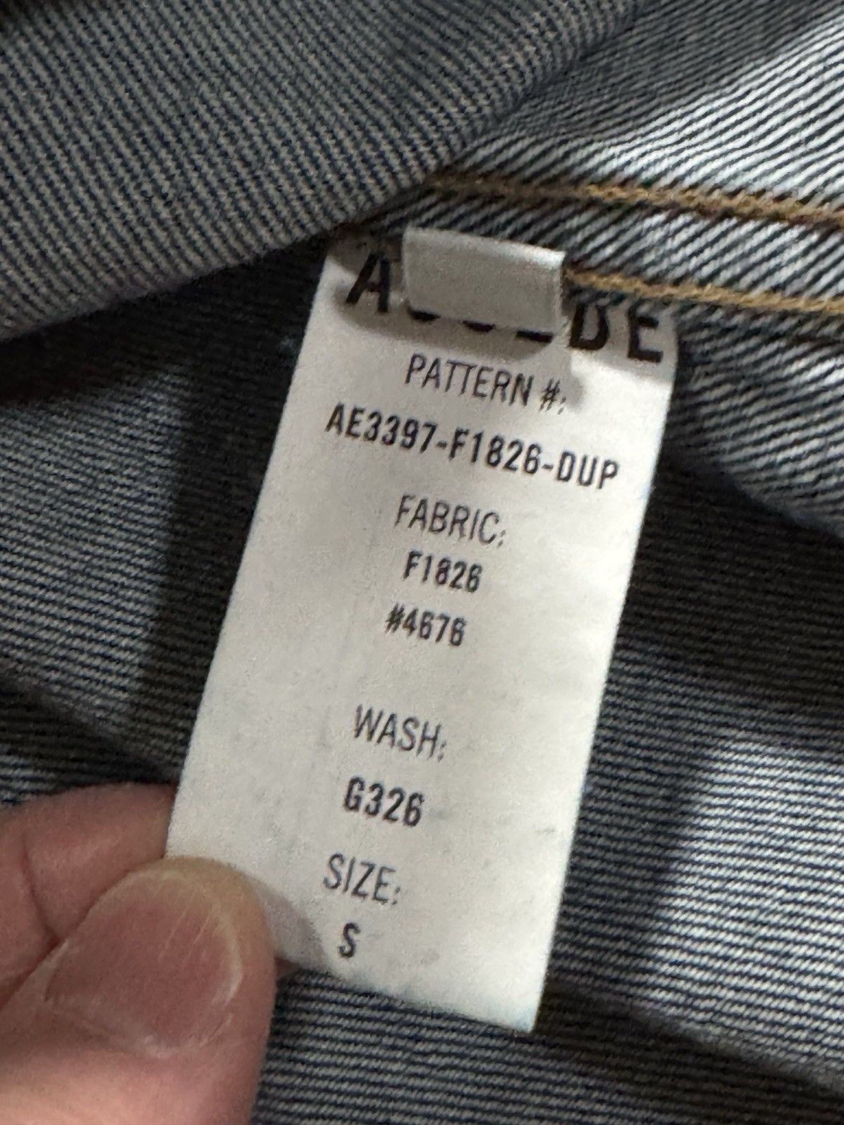 Agolde NWT Women’s AGOLDE TALIA Blue Denim Button Shirt Size Small Size S / US 4 / IT 40 - 3 Thumbnail