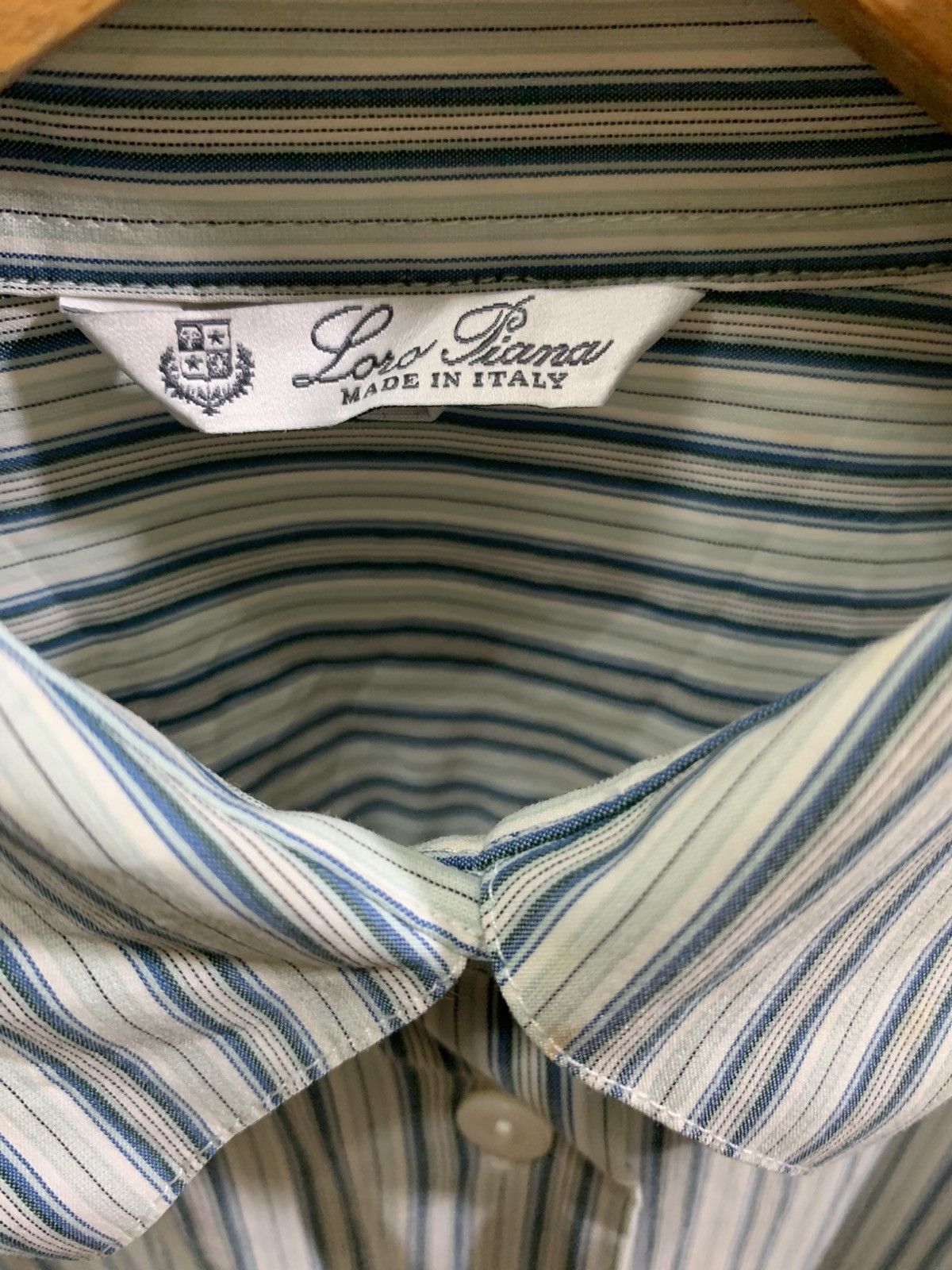 Loro Piana LORO PIANA STRIPES BUTTON SHIRT Size M / US 6-8 / IT 42-44 - 5 Thumbnail