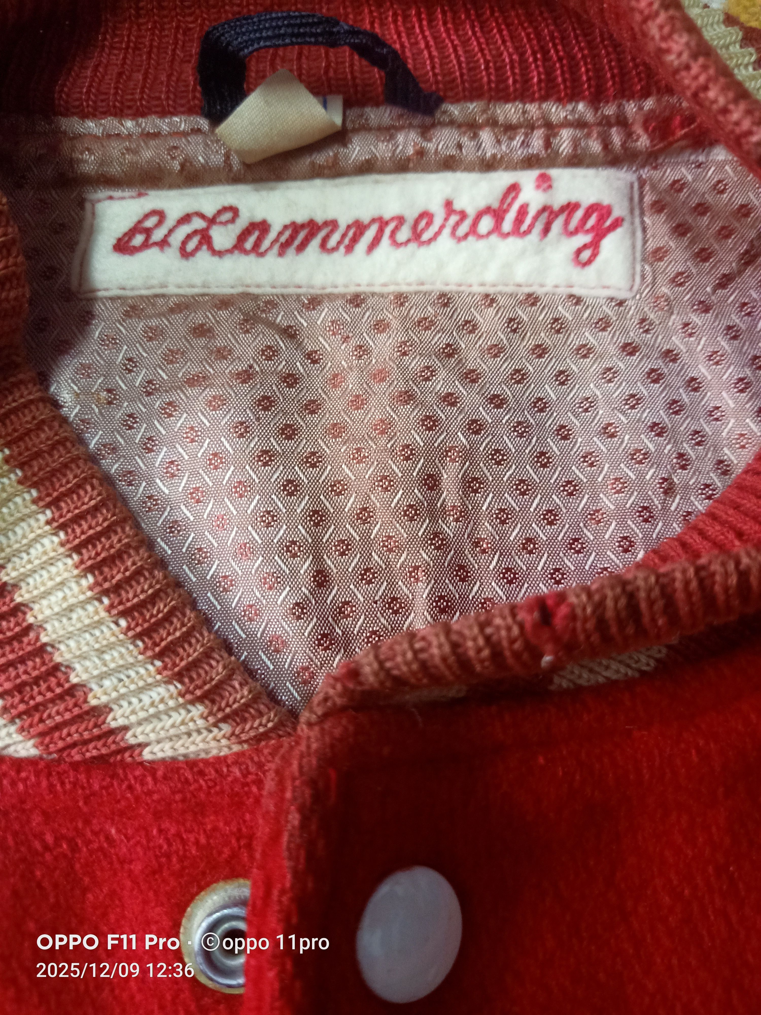 🌟Vintage 70s Bilammending Varsity Leather & Wool 🌟