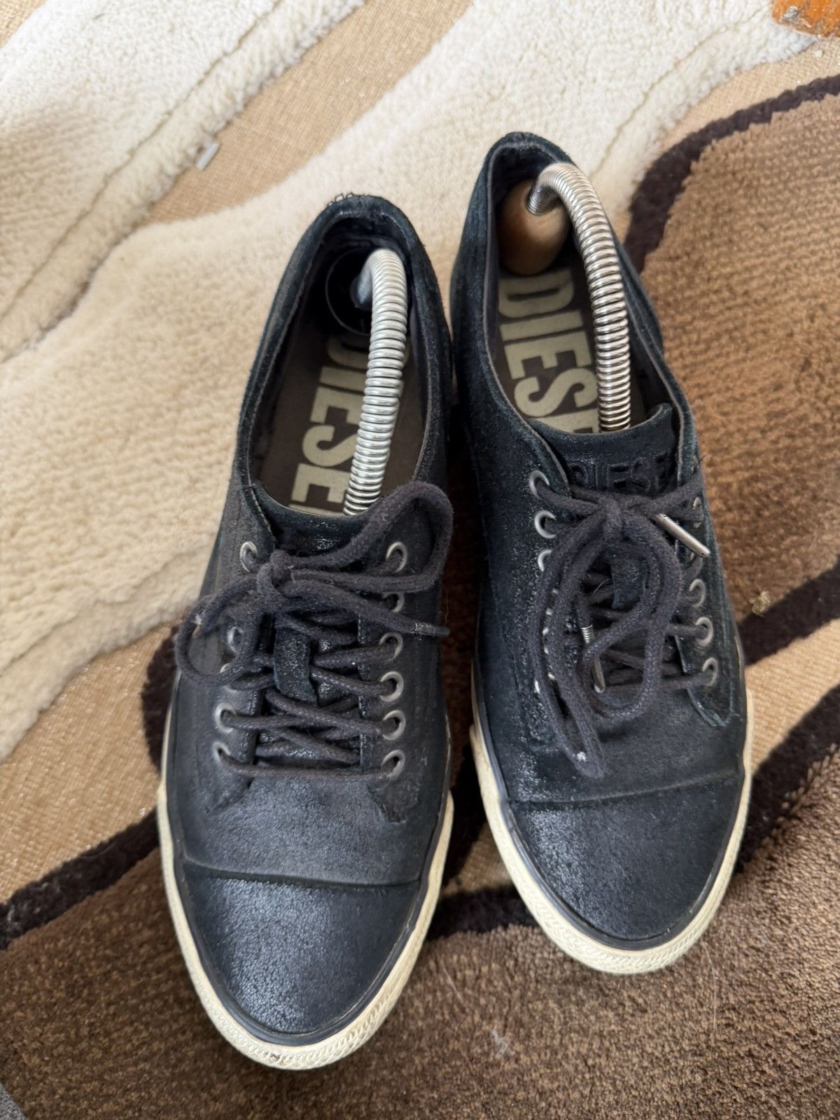 Diesel VTG Diesel Archive suede y2k shoes sneakers Size US 6 / EU 39 - 9 Thumbnail
