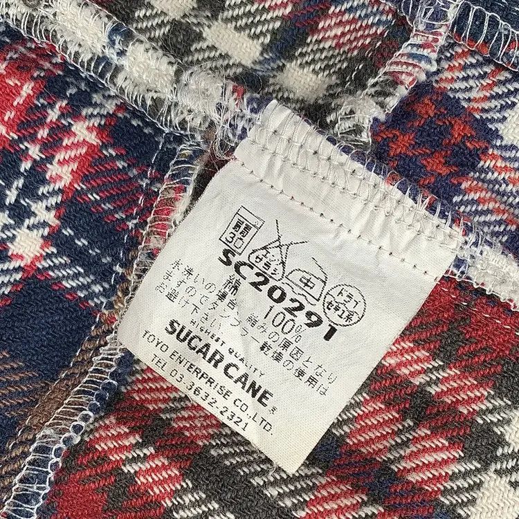 Sugar Cane Sugar Cane Patchwork Plaid Flannel Size US M / EU 48-50 / 2 - 10 Thumbnail