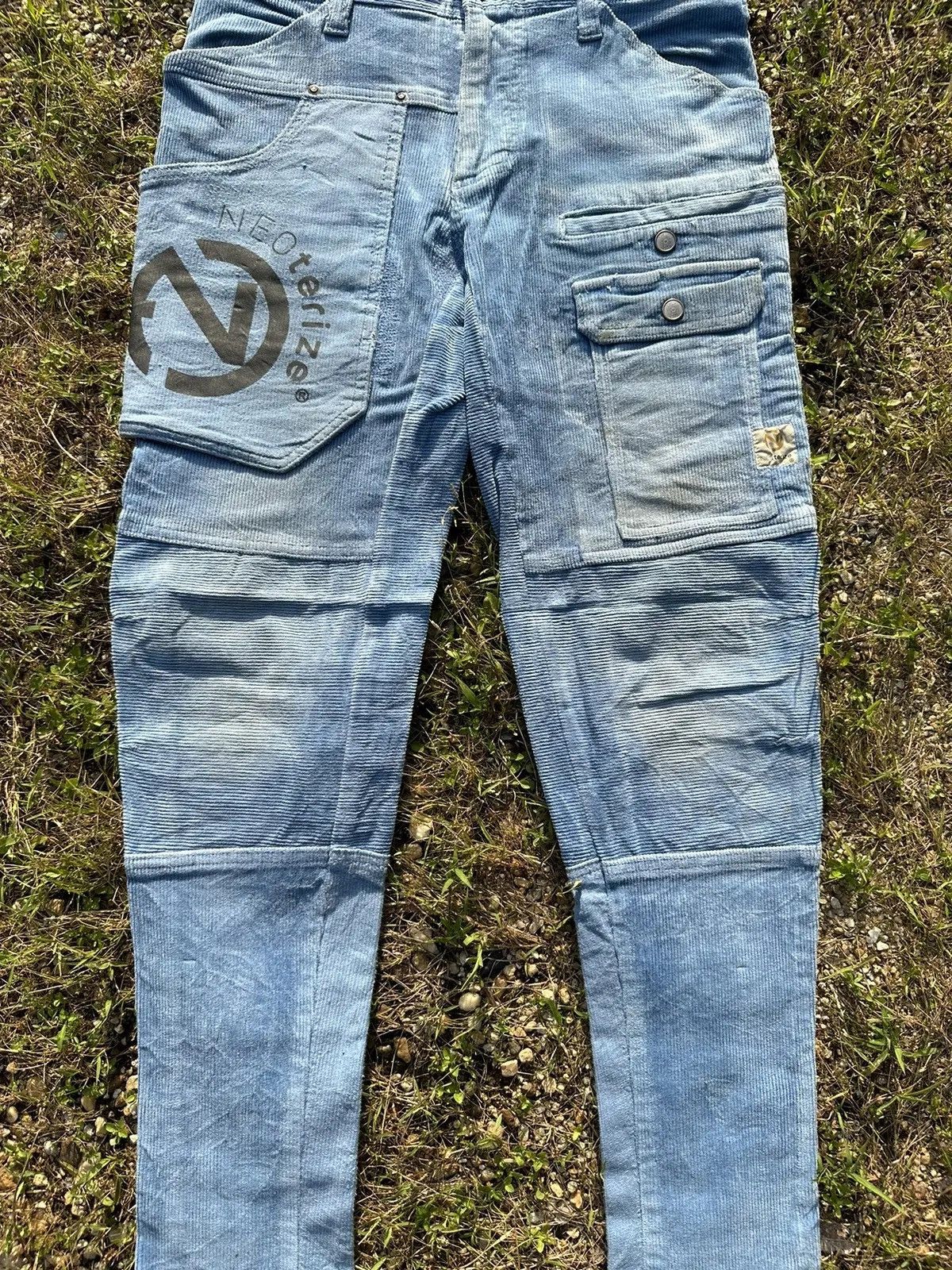 If Six Was Nine CRAZY!🔥🔥 NEOTERIZE Multipocket N.T.R.Z. Corduroy Pants W30 Size US 30 / EU 46 - 2 Thumbnail