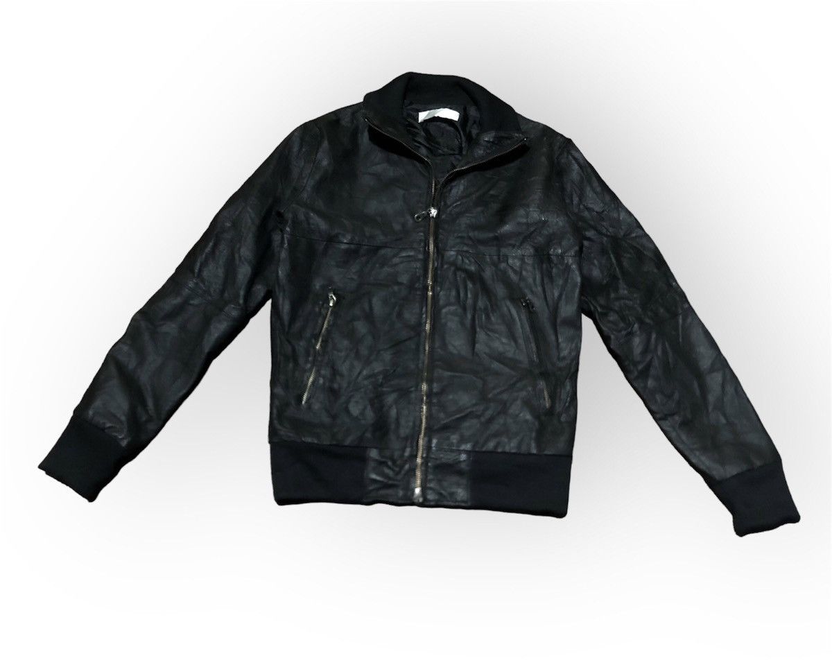 Vintage Vintage Original Leather Biker black Jacket Size US M / EU 48-50 / 2 - 2 Thumbnail