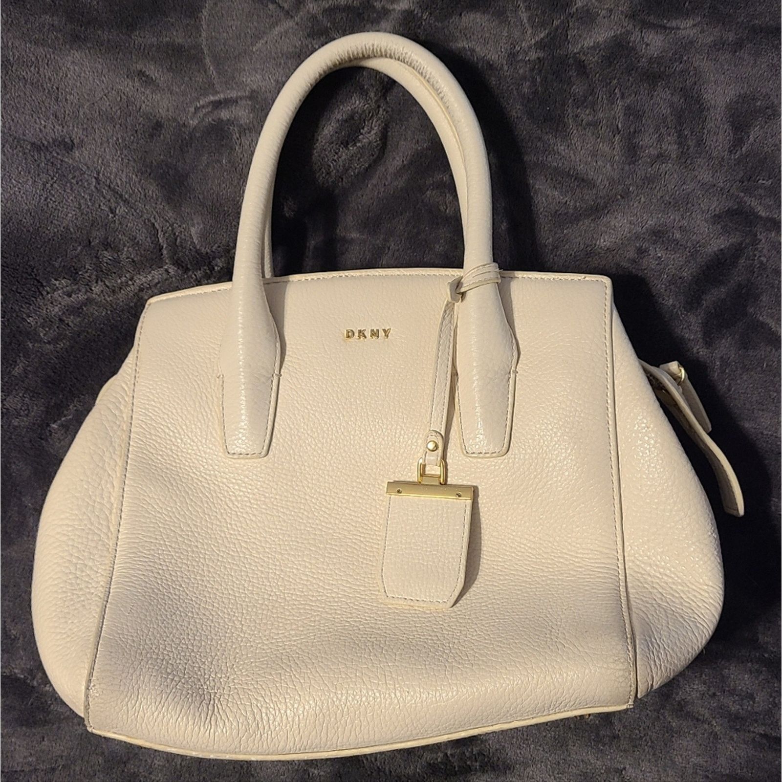 DKNY DKNY Cream Leather Purse Size ONE SIZE - 1 Thumbnail